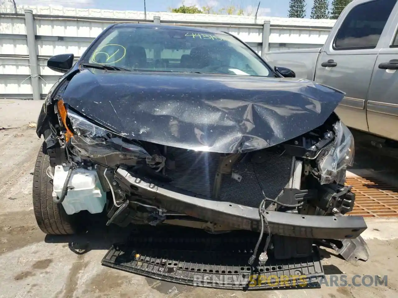 9 Photograph of a damaged car 5YFBURHE4KP937508 TOYOTA COROLLA 2019