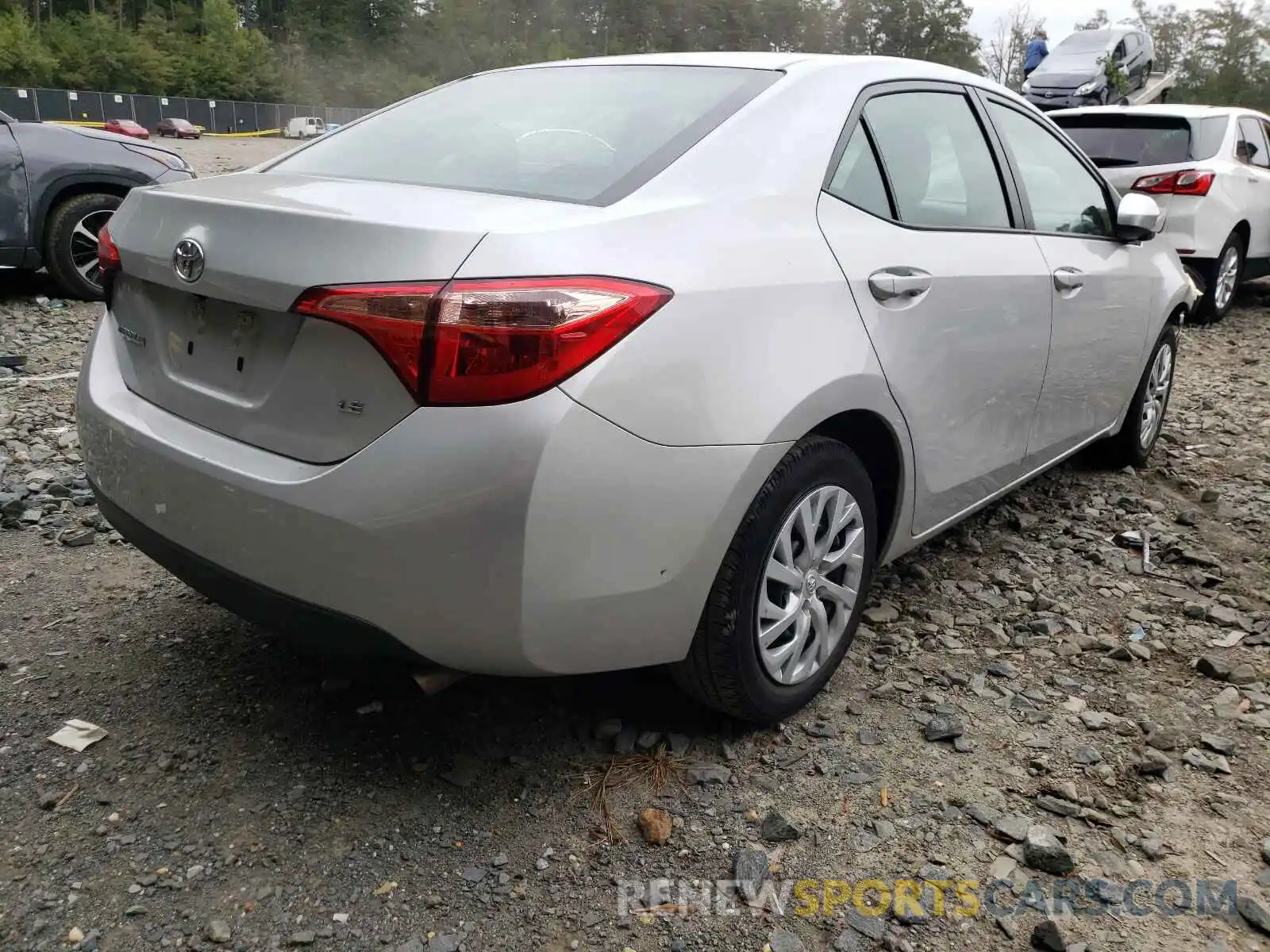 4 Photograph of a damaged car 5YFBURHE4KP937556 TOYOTA COROLLA 2019