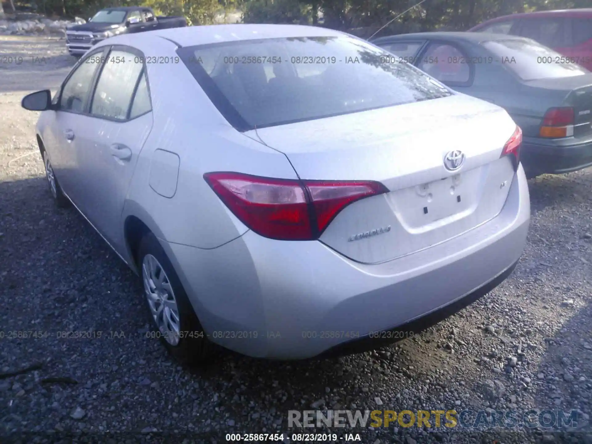 3 Photograph of a damaged car 5YFBURHE4KP937699 TOYOTA COROLLA 2019