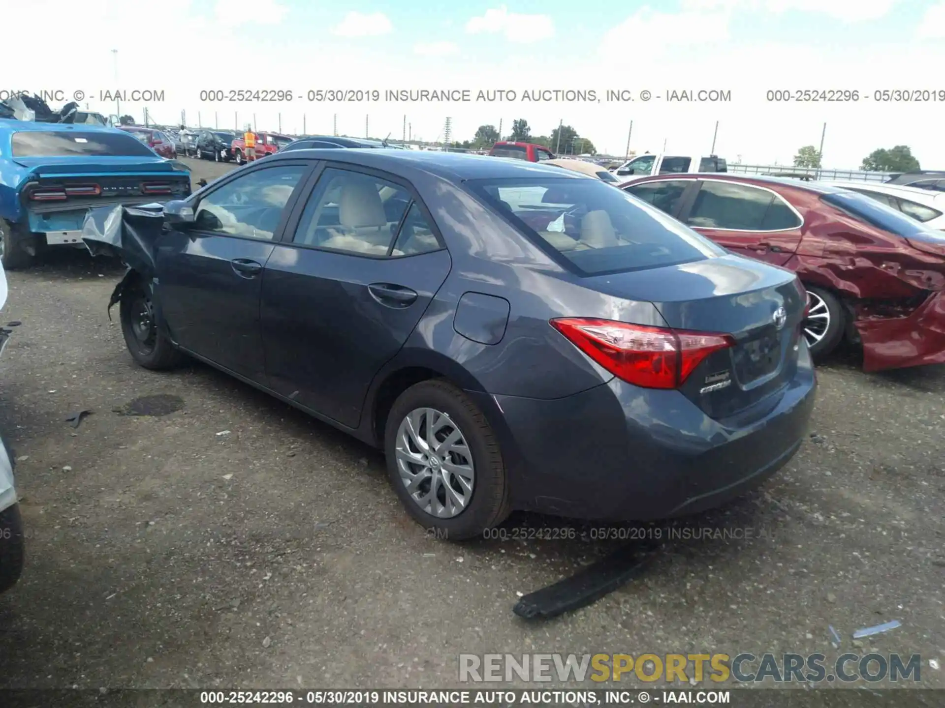 3 Photograph of a damaged car 5YFBURHE4KP937900 TOYOTA COROLLA 2019