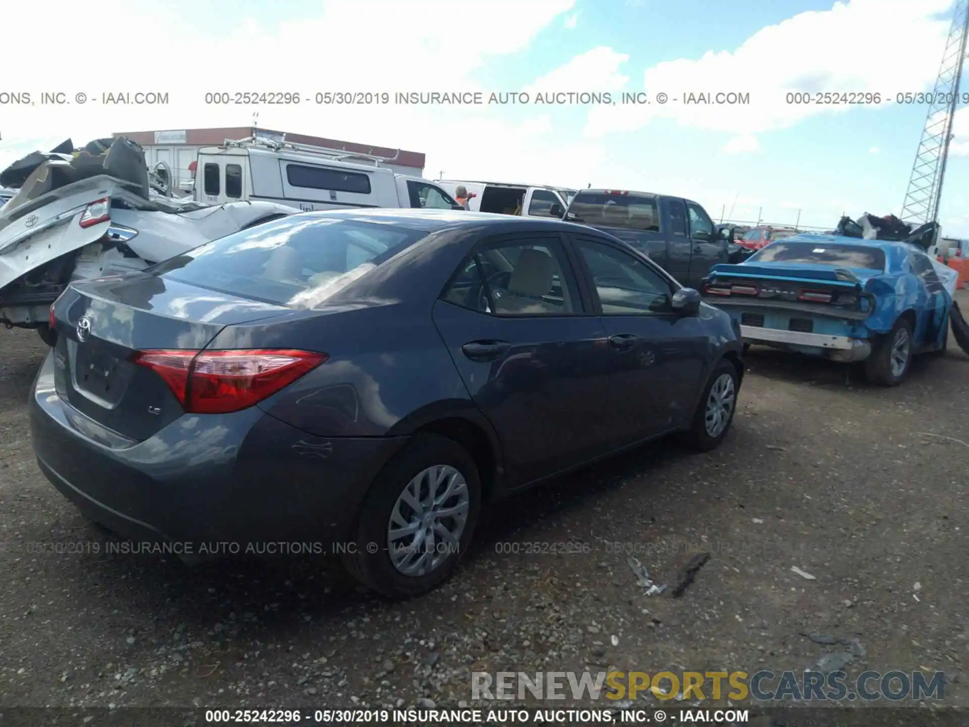 4 Photograph of a damaged car 5YFBURHE4KP937900 TOYOTA COROLLA 2019