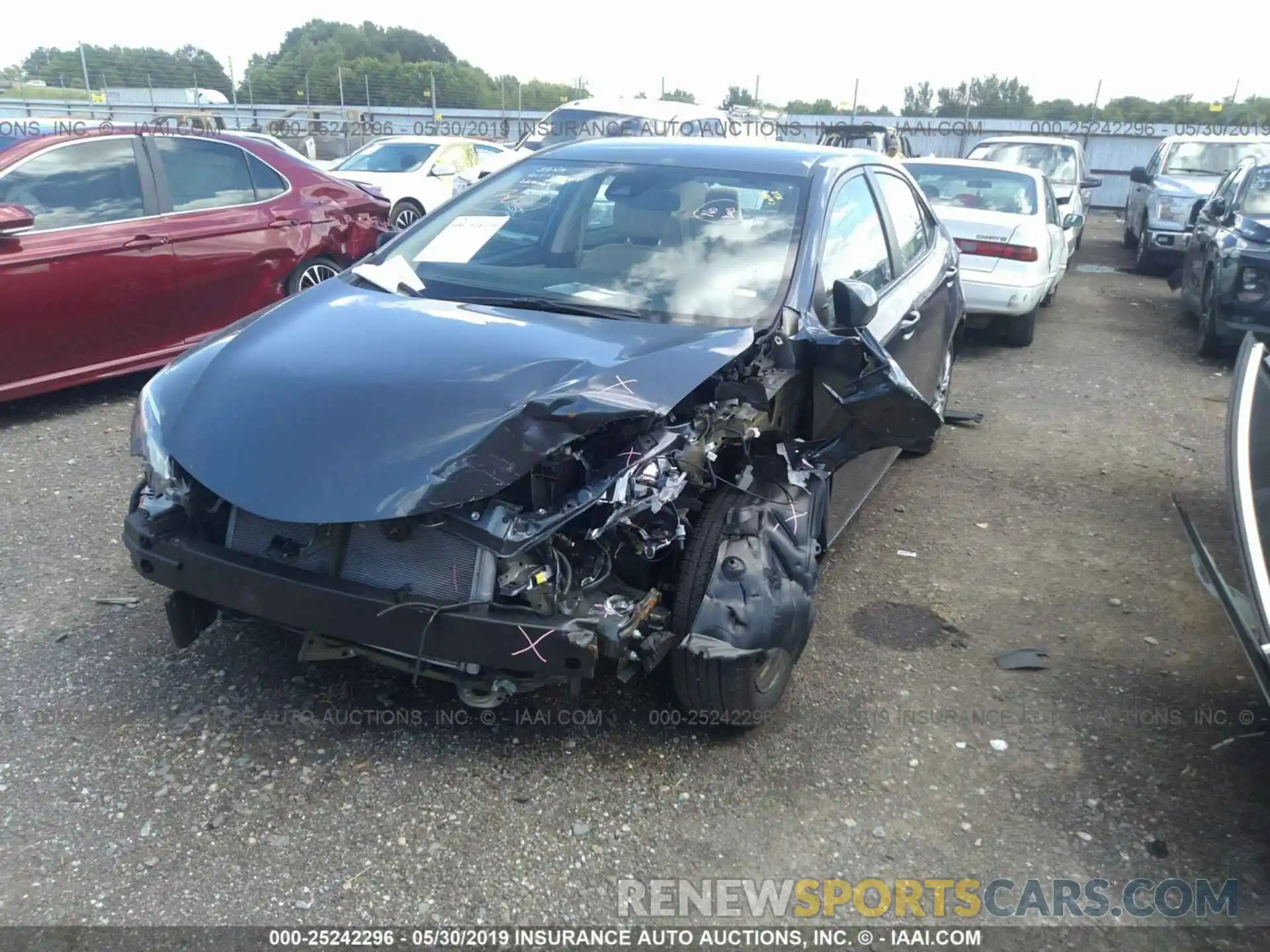 6 Photograph of a damaged car 5YFBURHE4KP937900 TOYOTA COROLLA 2019