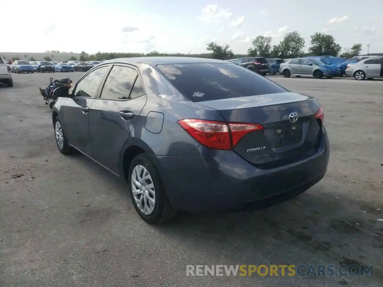 3 Photograph of a damaged car 5YFBURHE4KP937962 TOYOTA COROLLA 2019