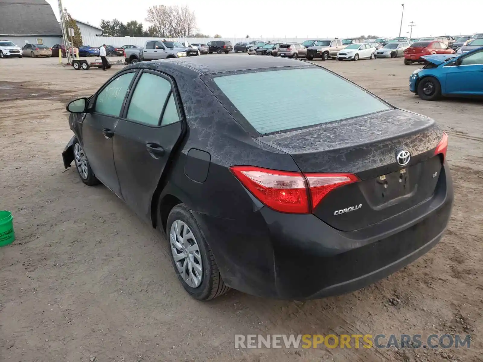 3 Photograph of a damaged car 5YFBURHE4KP938688 TOYOTA COROLLA 2019