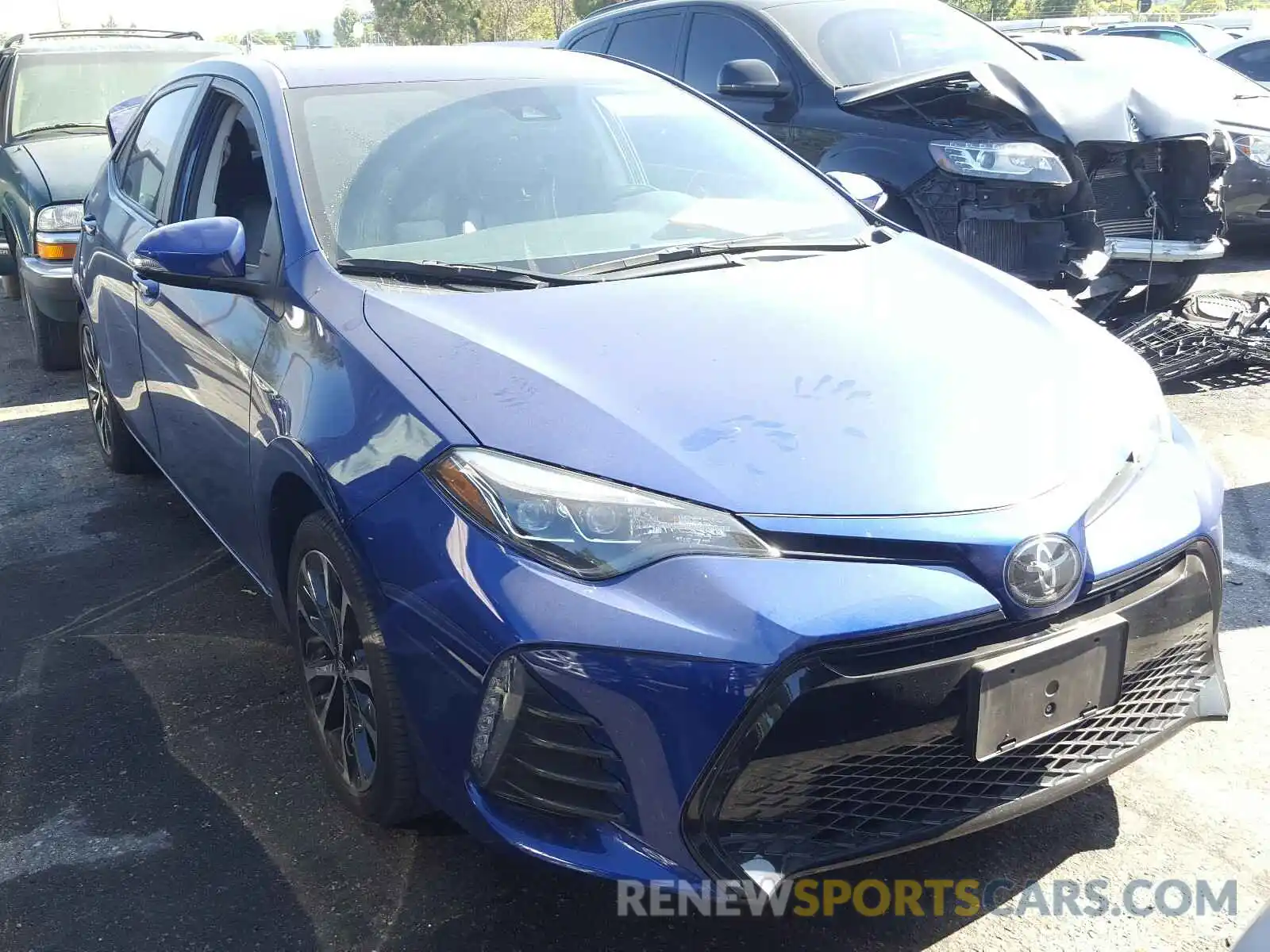 1 Photograph of a damaged car 5YFBURHE4KP938836 TOYOTA COROLLA 2019