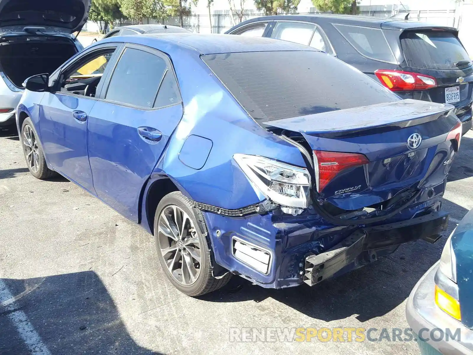 3 Photograph of a damaged car 5YFBURHE4KP938836 TOYOTA COROLLA 2019