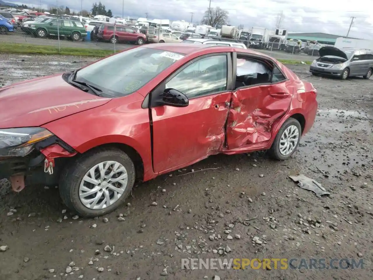 9 Photograph of a damaged car 5YFBURHE4KP938951 TOYOTA COROLLA 2019