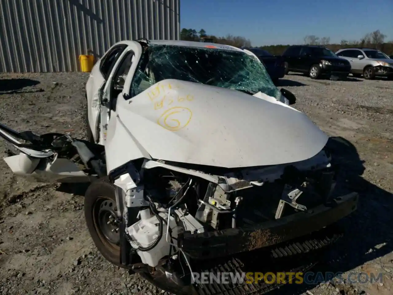 10 Photograph of a damaged car 5YFBURHE4KP939243 TOYOTA COROLLA 2019