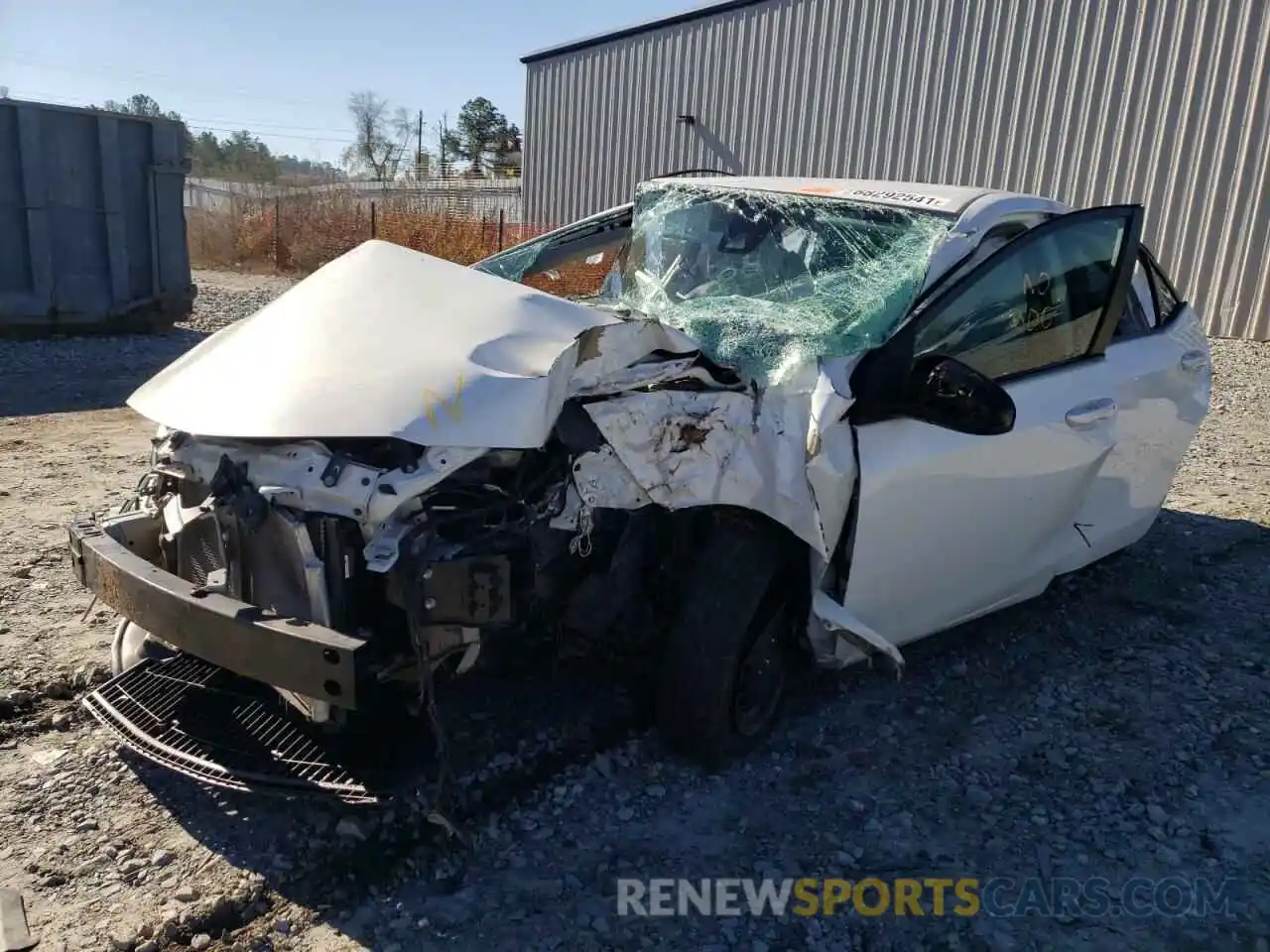 2 Photograph of a damaged car 5YFBURHE4KP939243 TOYOTA COROLLA 2019