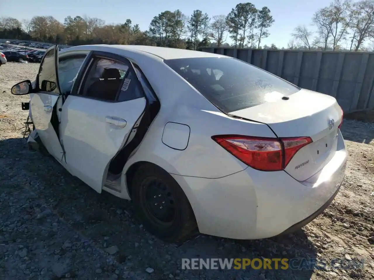 3 Photograph of a damaged car 5YFBURHE4KP939243 TOYOTA COROLLA 2019