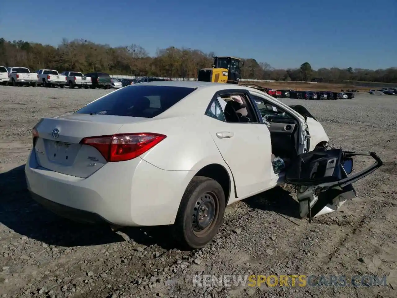 4 Photograph of a damaged car 5YFBURHE4KP939243 TOYOTA COROLLA 2019