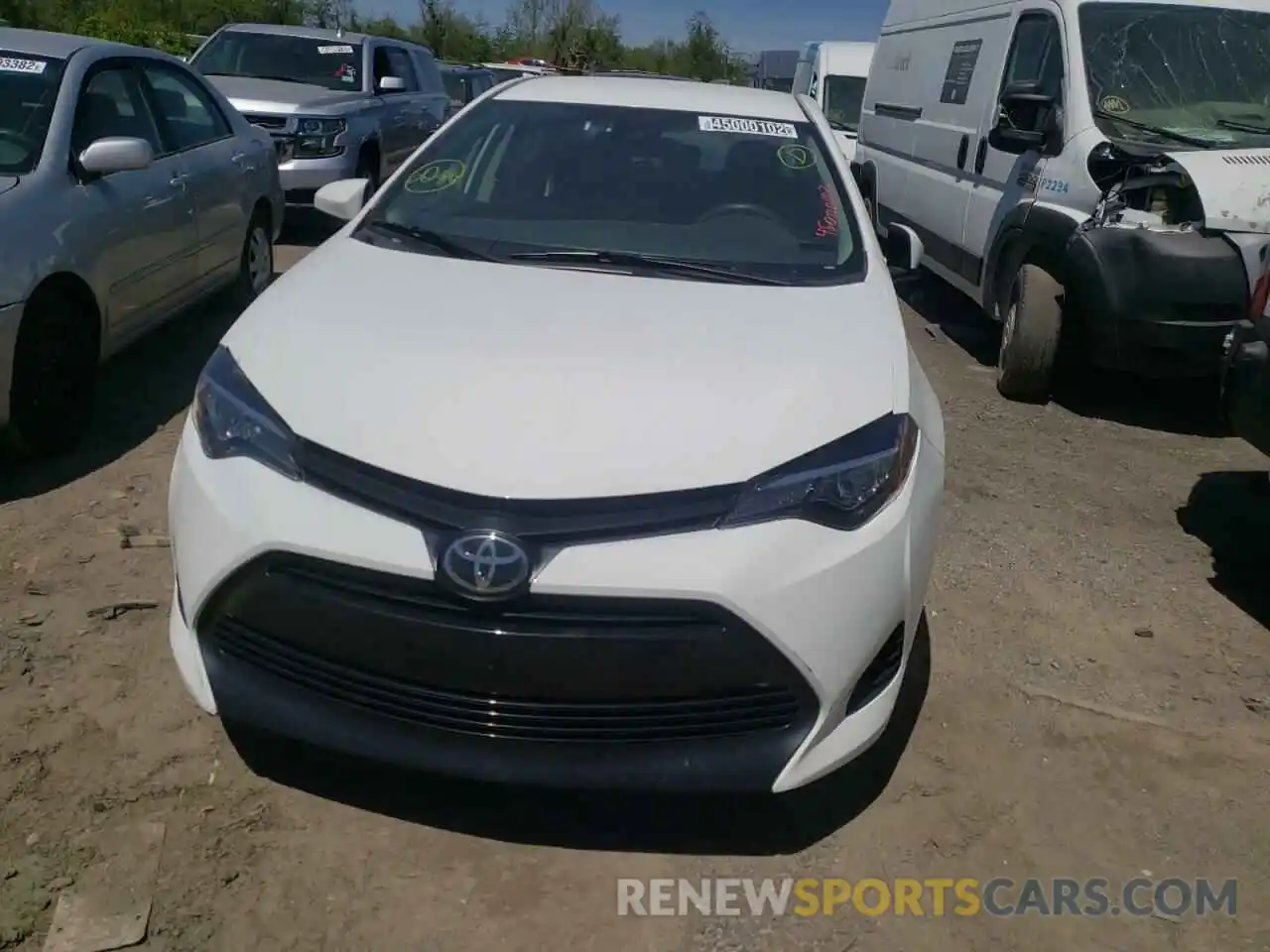 9 Photograph of a damaged car 5YFBURHE4KP939419 TOYOTA COROLLA 2019