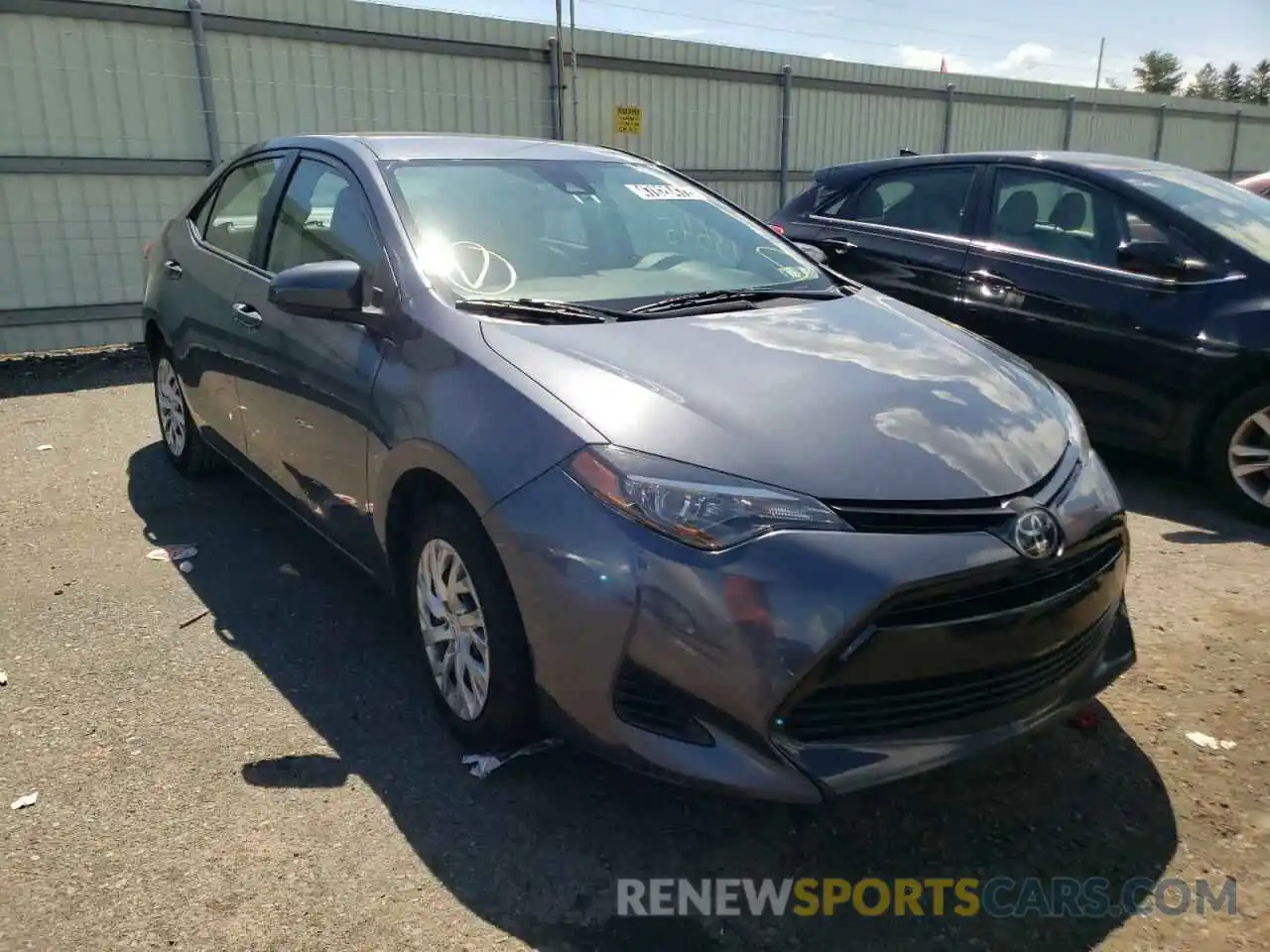 1 Photograph of a damaged car 5YFBURHE4KP939467 TOYOTA COROLLA 2019