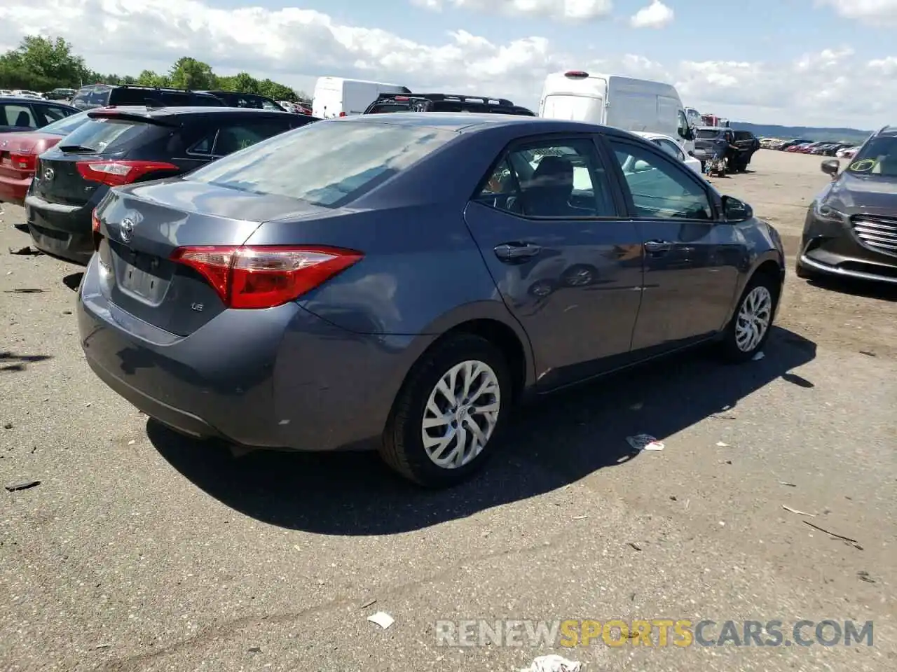 4 Photograph of a damaged car 5YFBURHE4KP939467 TOYOTA COROLLA 2019