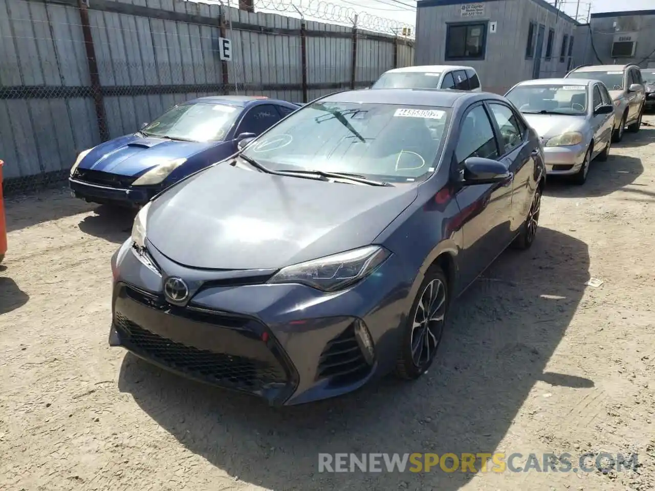 2 Photograph of a damaged car 5YFBURHE4KP939744 TOYOTA COROLLA 2019