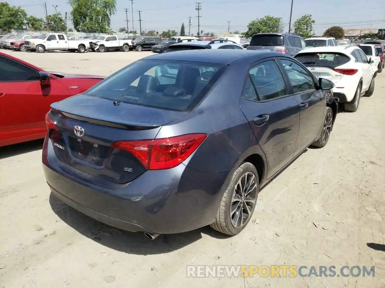 4 Photograph of a damaged car 5YFBURHE4KP939744 TOYOTA COROLLA 2019