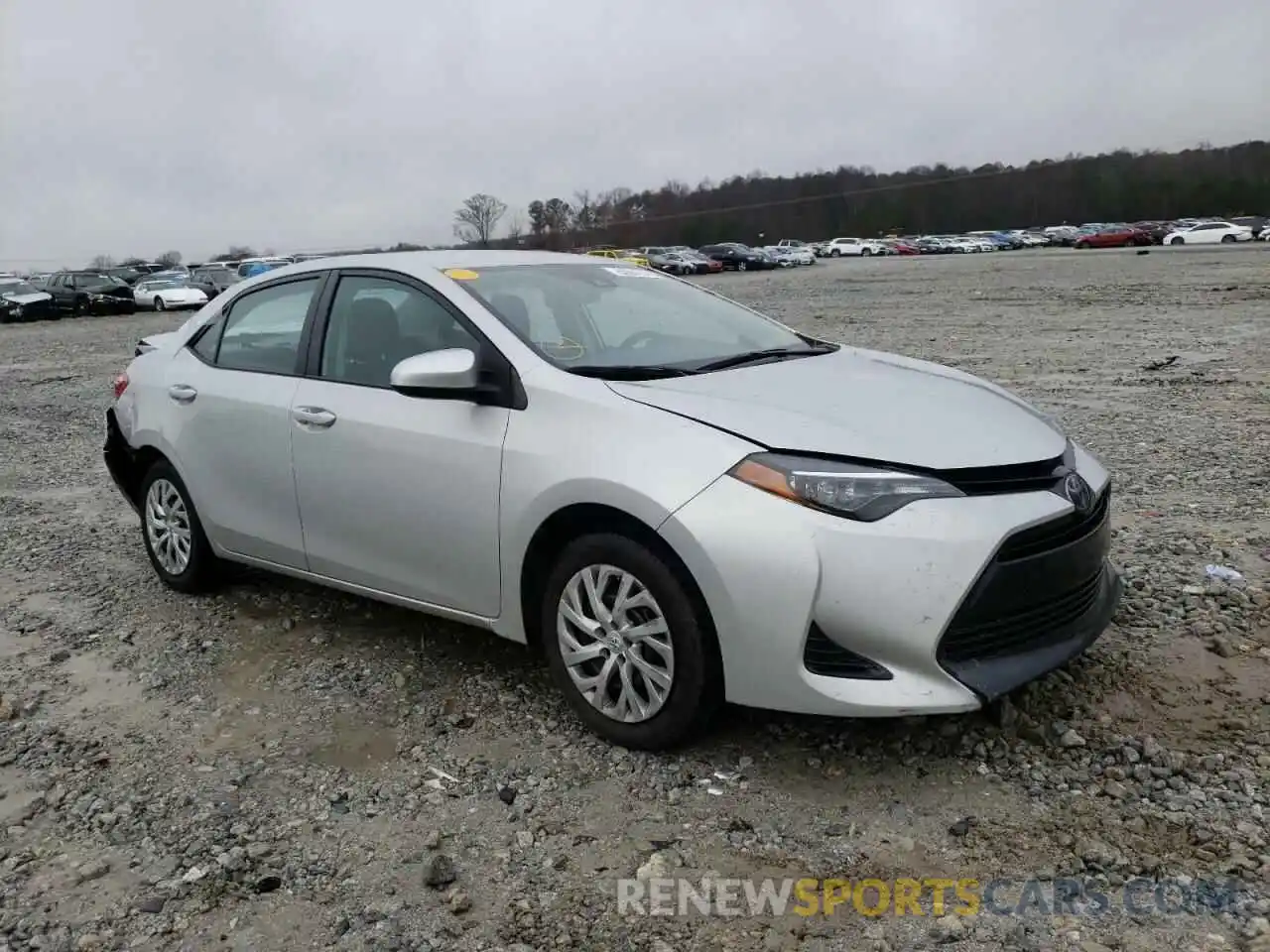 1 Photograph of a damaged car 5YFBURHE4KP940778 TOYOTA COROLLA 2019