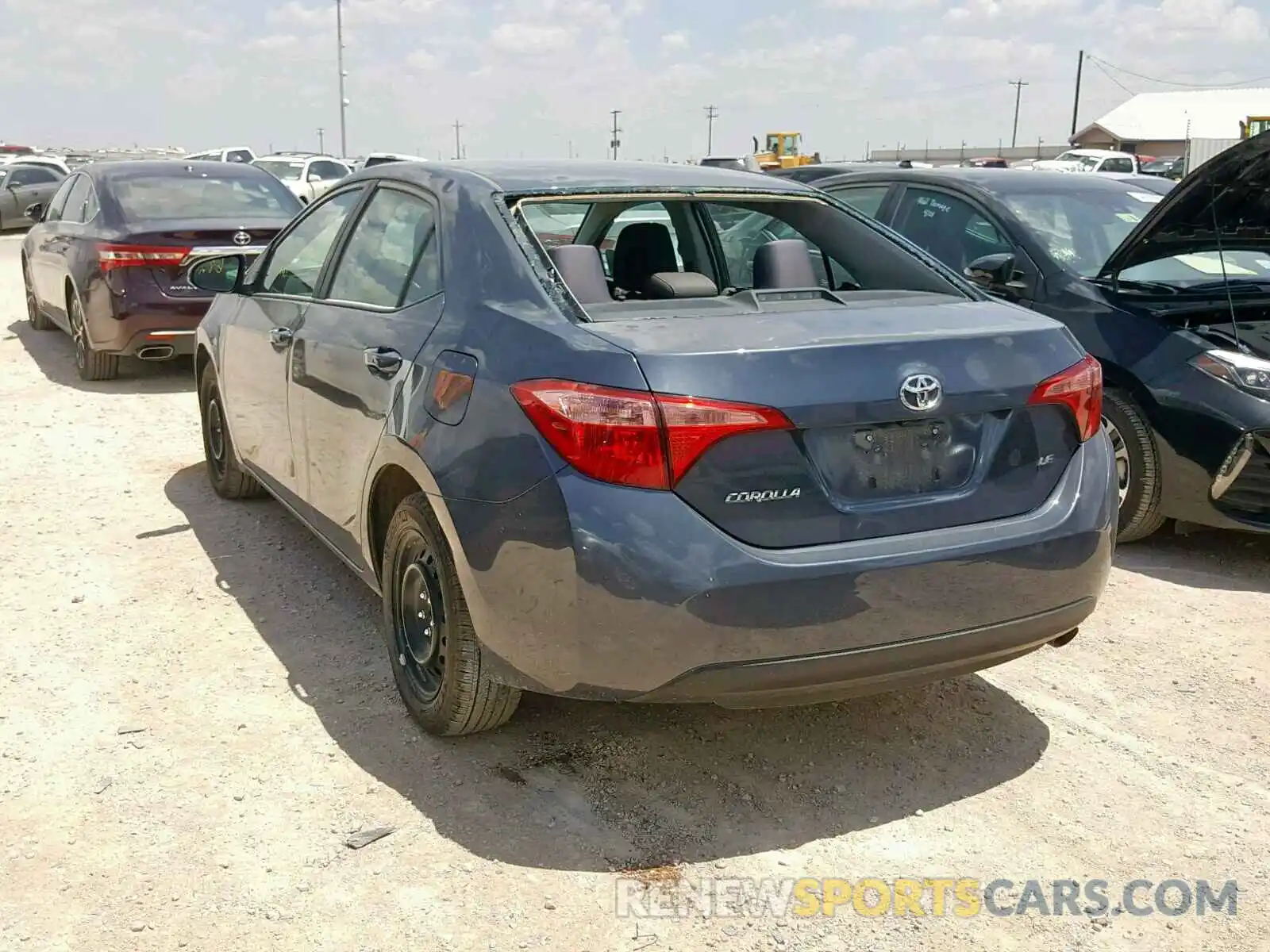 3 Photograph of a damaged car 5YFBURHE4KP941218 TOYOTA COROLLA 2019