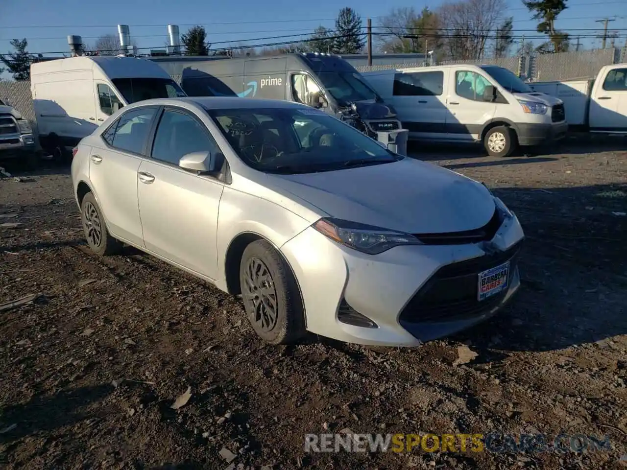 1 Photograph of a damaged car 5YFBURHE4KP941414 TOYOTA COROLLA 2019