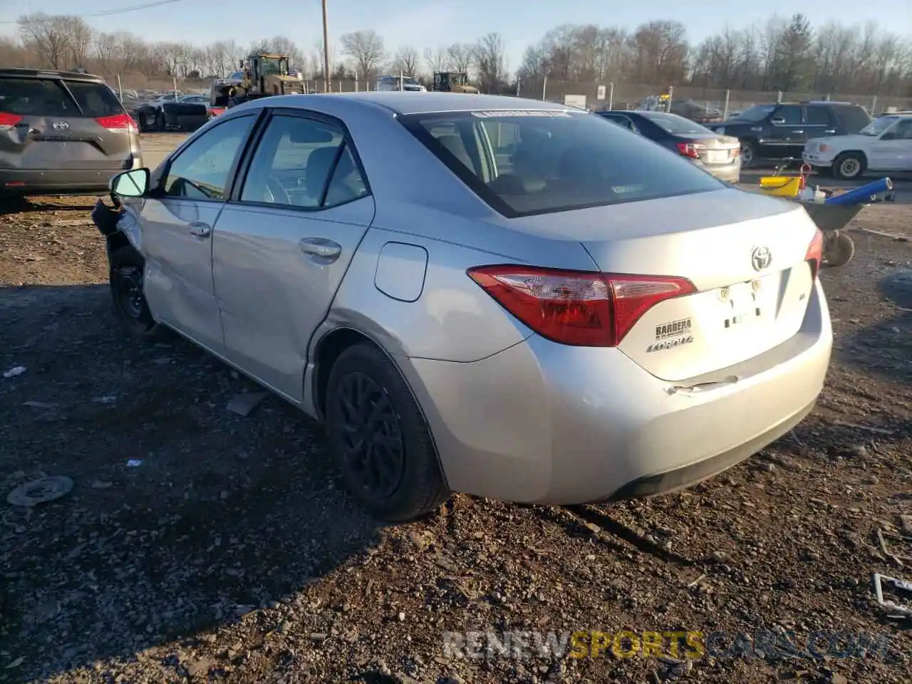 3 Photograph of a damaged car 5YFBURHE4KP941414 TOYOTA COROLLA 2019