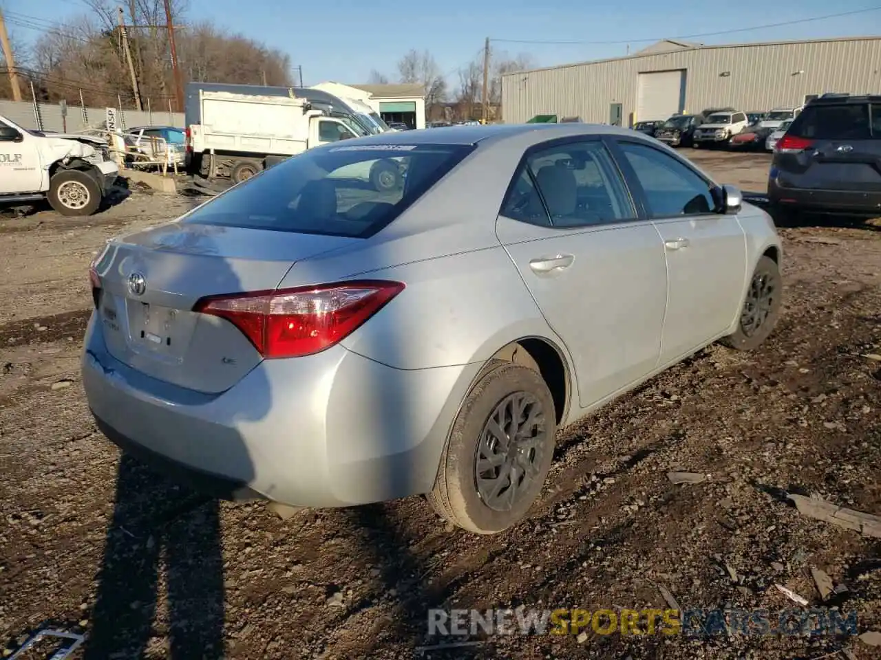 4 Photograph of a damaged car 5YFBURHE4KP941414 TOYOTA COROLLA 2019