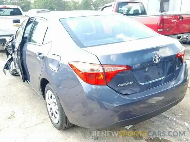 3 Photograph of a damaged car 5YFBURHE4KP941493 TOYOTA COROLLA 2019