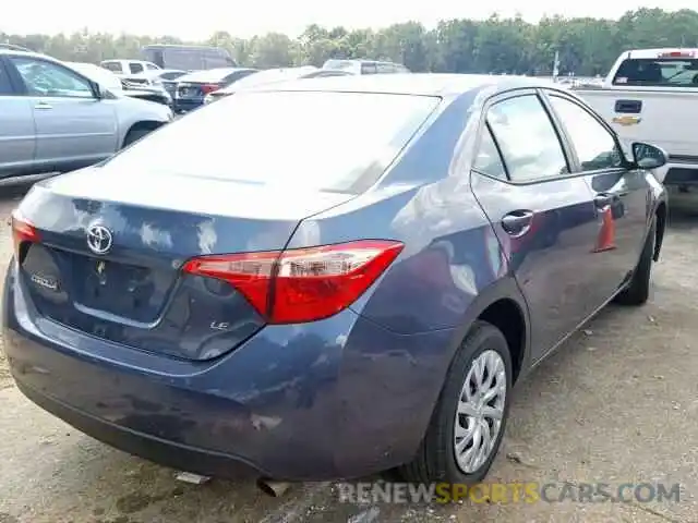 4 Photograph of a damaged car 5YFBURHE4KP941493 TOYOTA COROLLA 2019