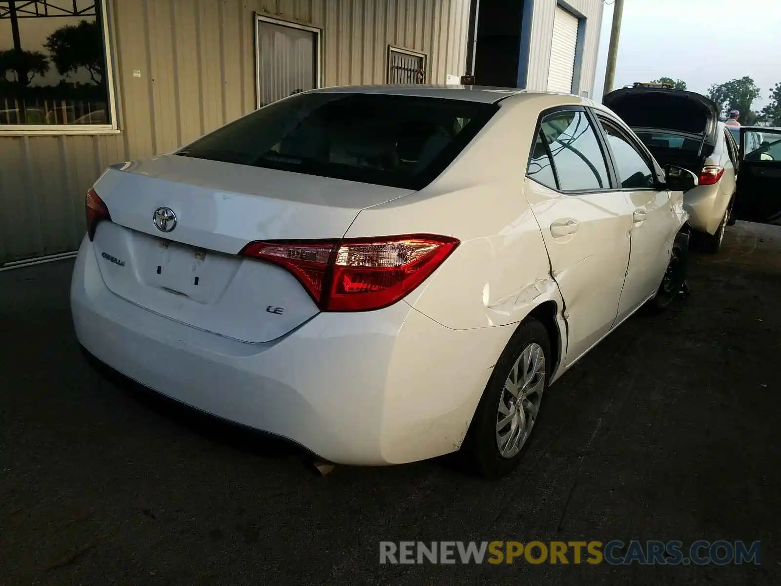 4 Photograph of a damaged car 5YFBURHE4KP941977 TOYOTA COROLLA 2019