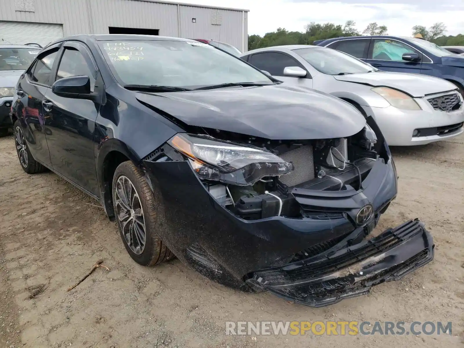 1 Photograph of a damaged car 5YFBURHE4KP943454 TOYOTA COROLLA 2019