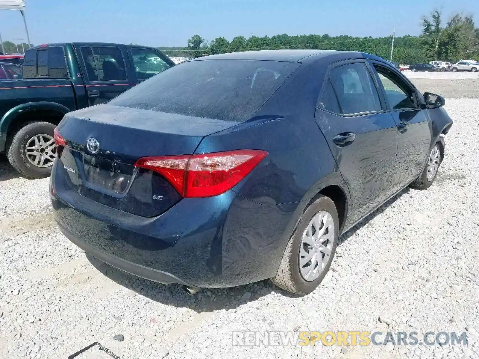 4 Photograph of a damaged car 5YFBURHE4KP943518 TOYOTA COROLLA 2019