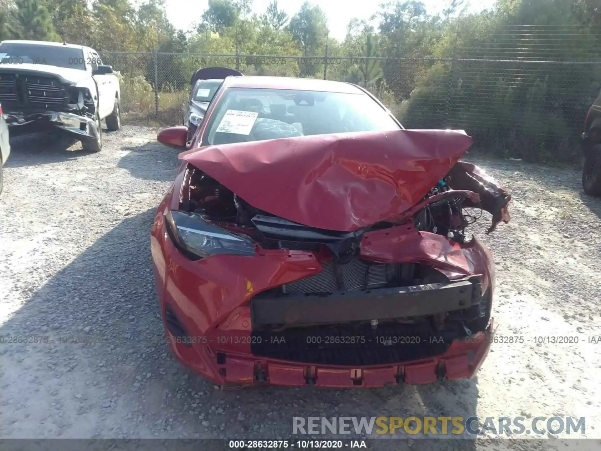 6 Photograph of a damaged car 5YFBURHE4KP943812 TOYOTA COROLLA 2019