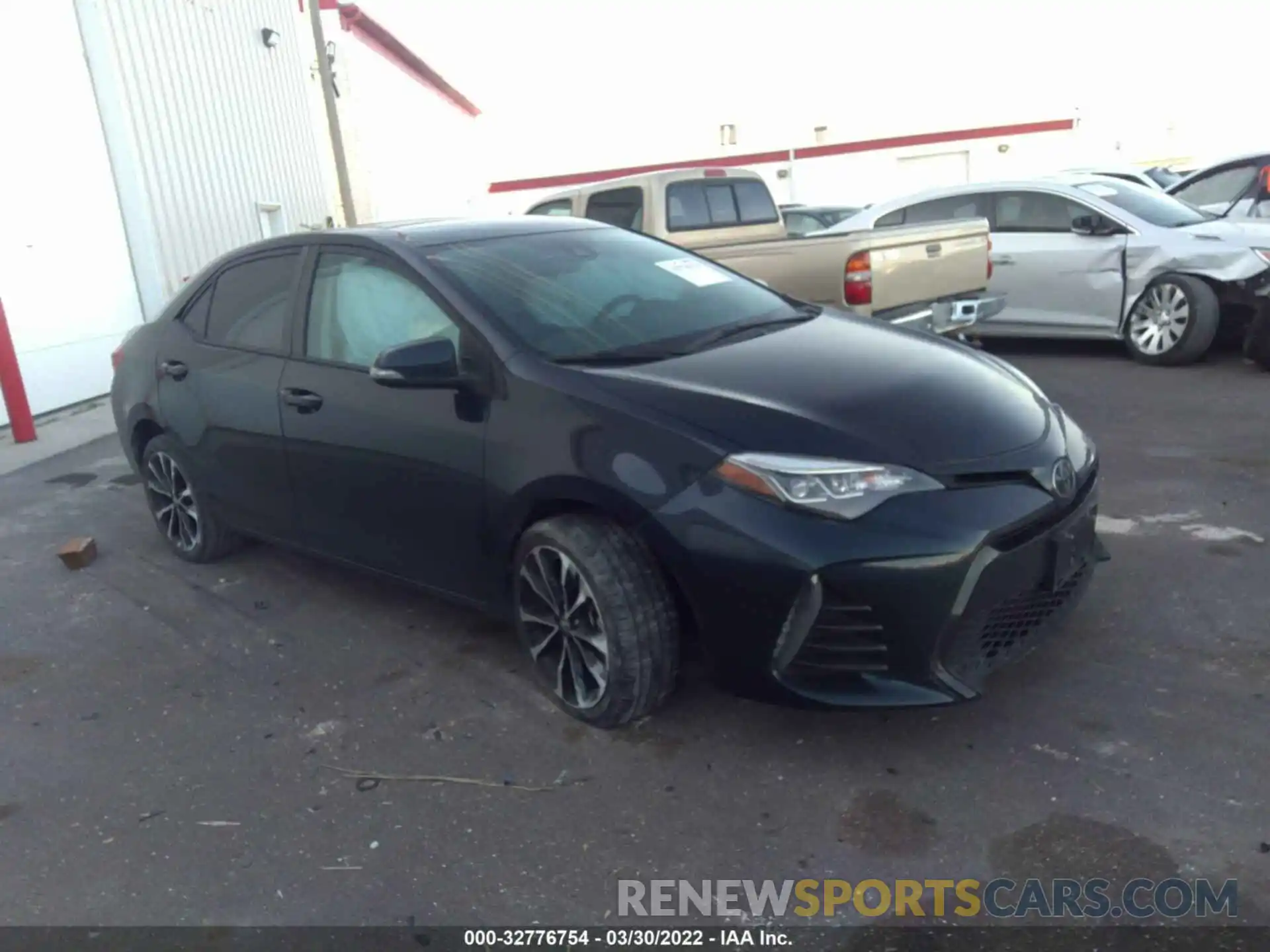 1 Photograph of a damaged car 5YFBURHE4KP943874 TOYOTA COROLLA 2019