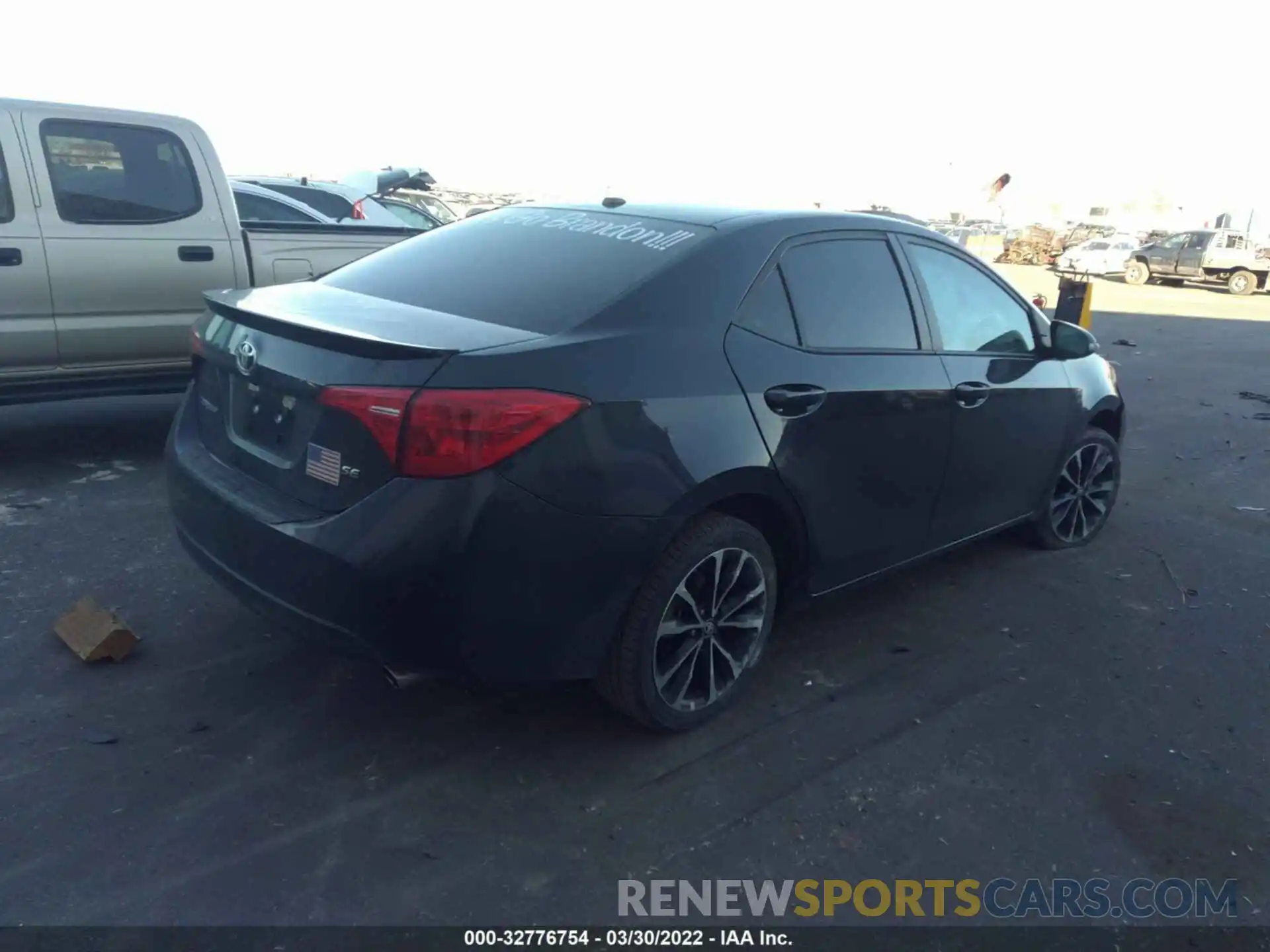 4 Photograph of a damaged car 5YFBURHE4KP943874 TOYOTA COROLLA 2019