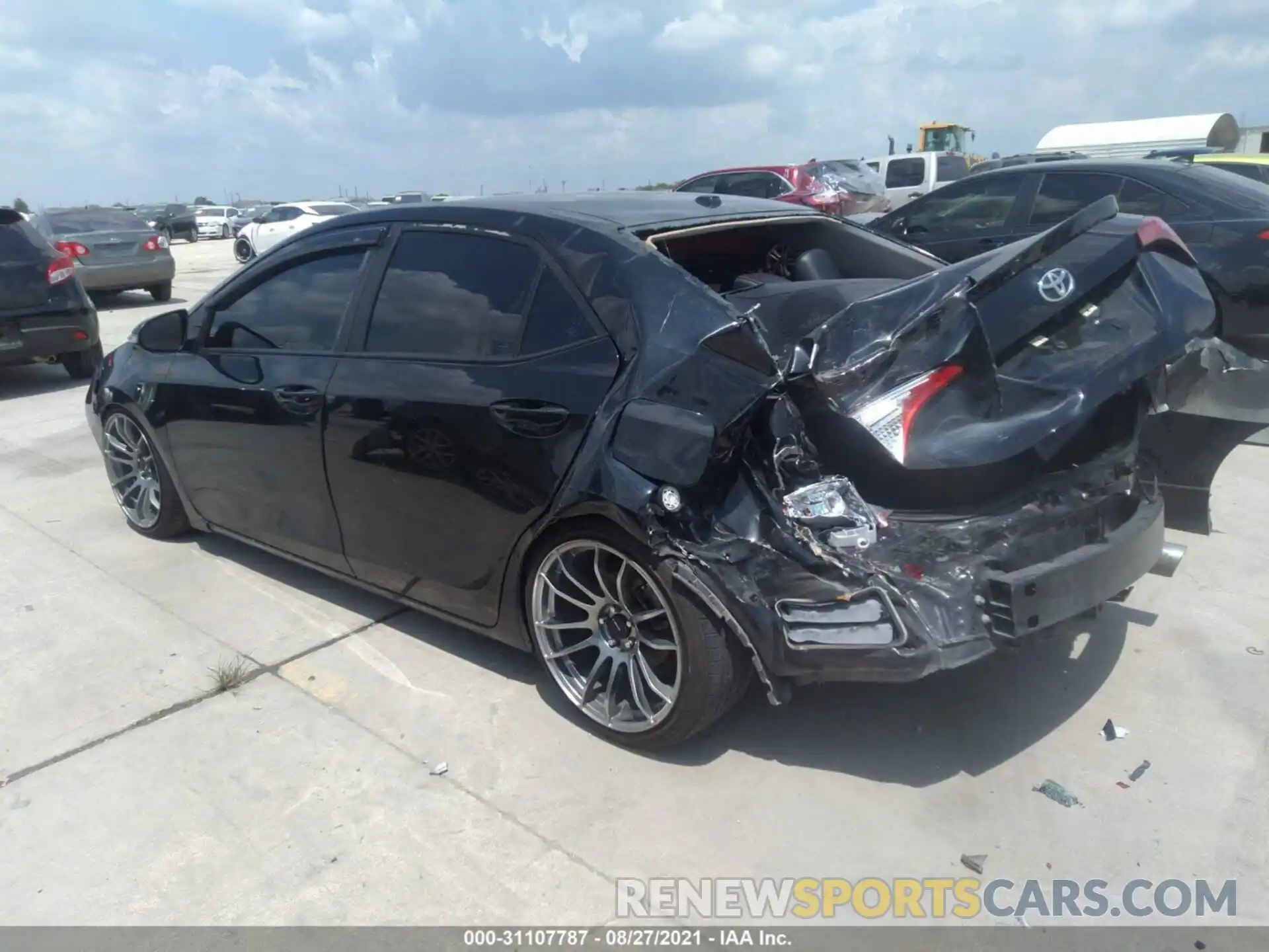 3 Photograph of a damaged car 5YFBURHE4KP944068 TOYOTA COROLLA 2019