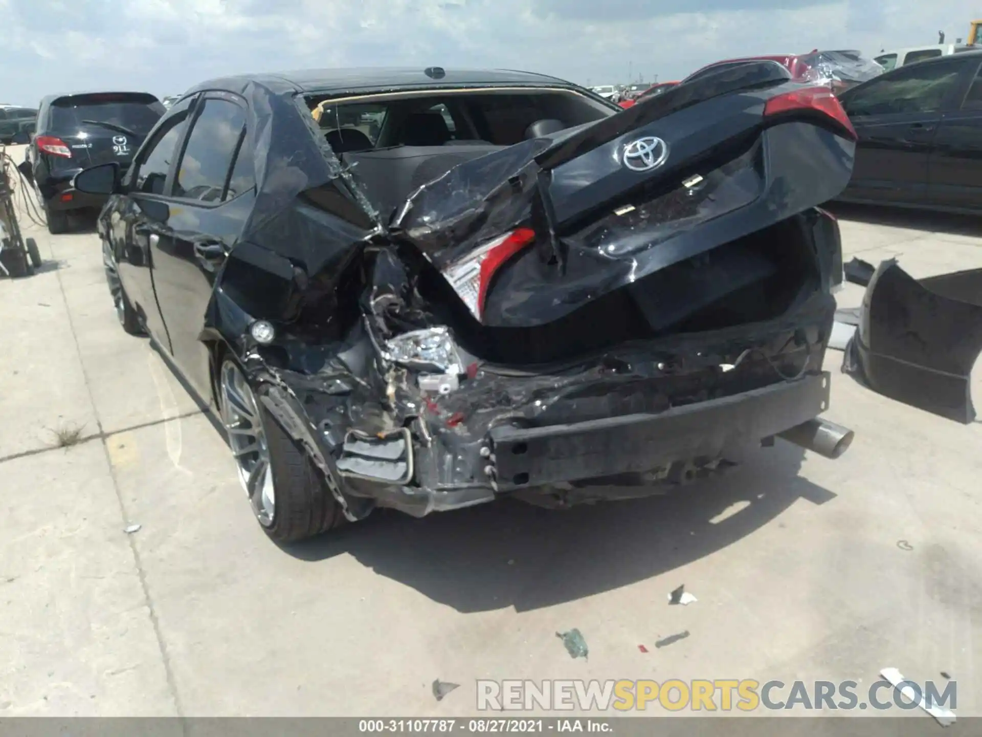 6 Photograph of a damaged car 5YFBURHE4KP944068 TOYOTA COROLLA 2019