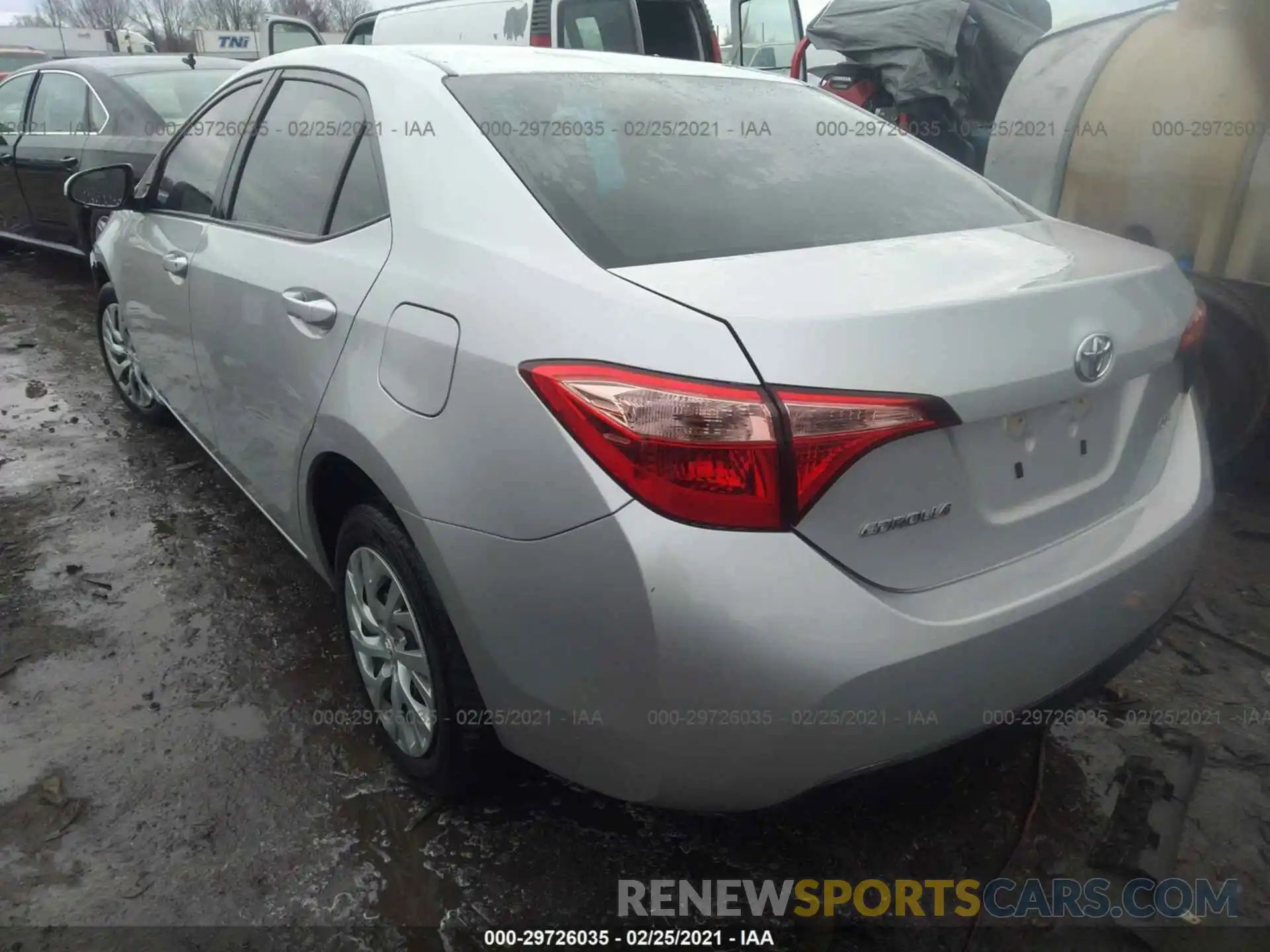 3 Photograph of a damaged car 5YFBURHE4KP944216 TOYOTA COROLLA 2019