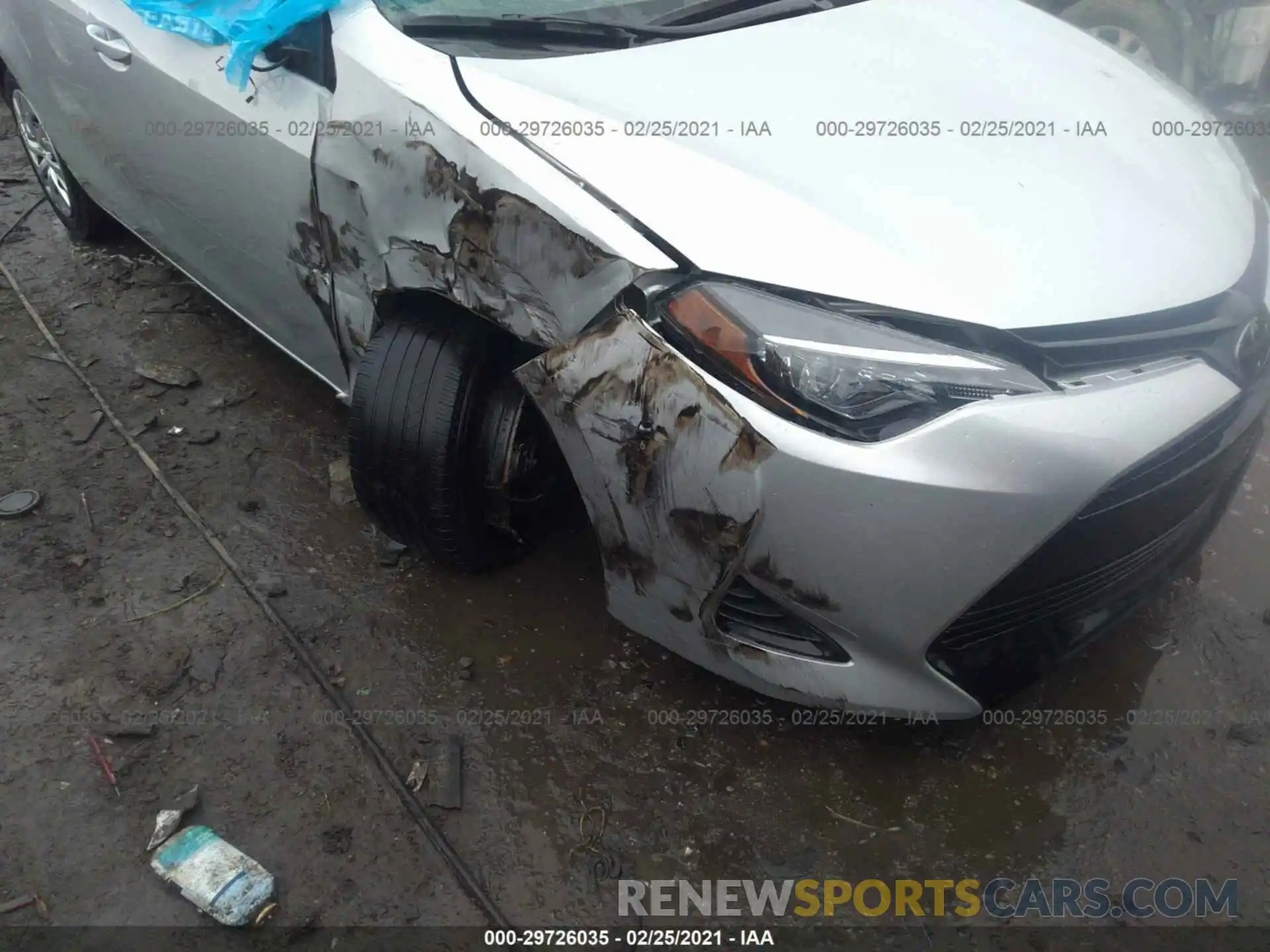 6 Photograph of a damaged car 5YFBURHE4KP944216 TOYOTA COROLLA 2019