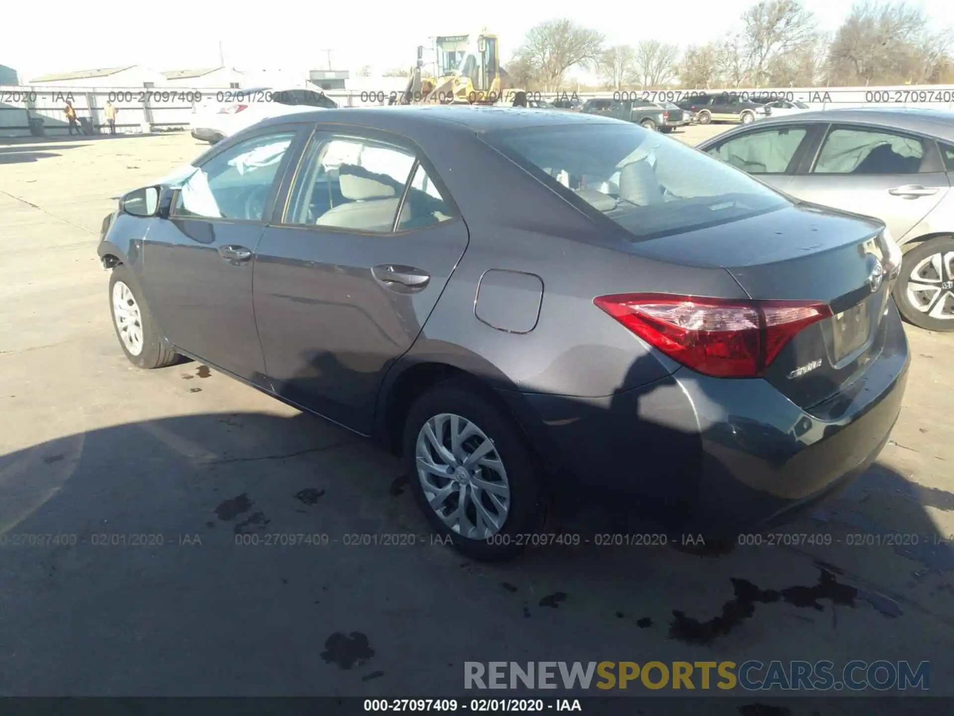 3 Photograph of a damaged car 5YFBURHE4KP944328 TOYOTA COROLLA 2019