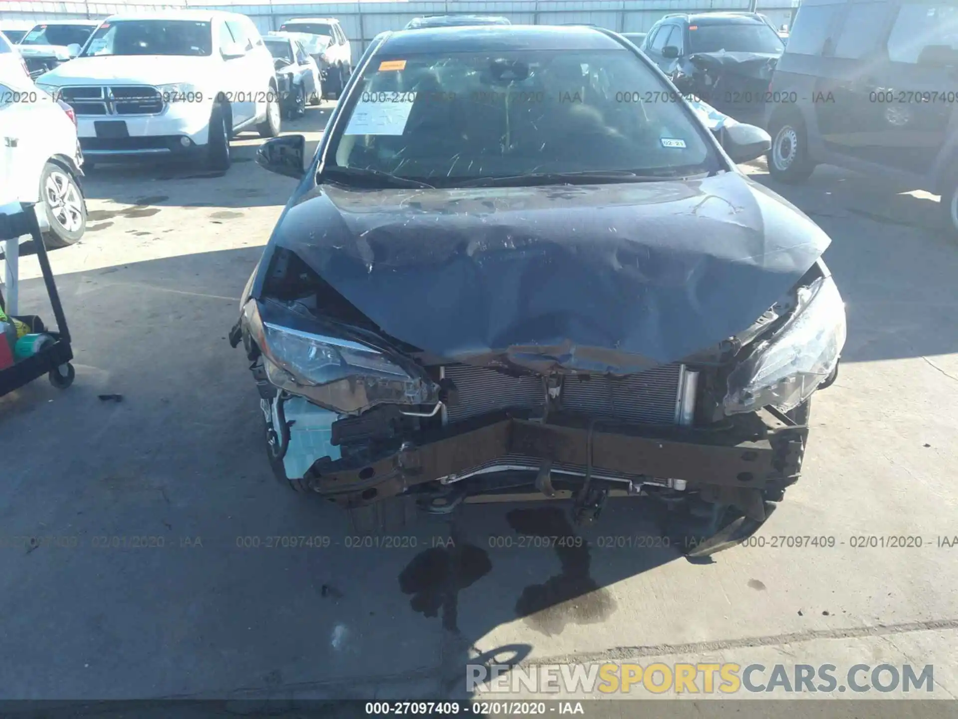 6 Photograph of a damaged car 5YFBURHE4KP944328 TOYOTA COROLLA 2019