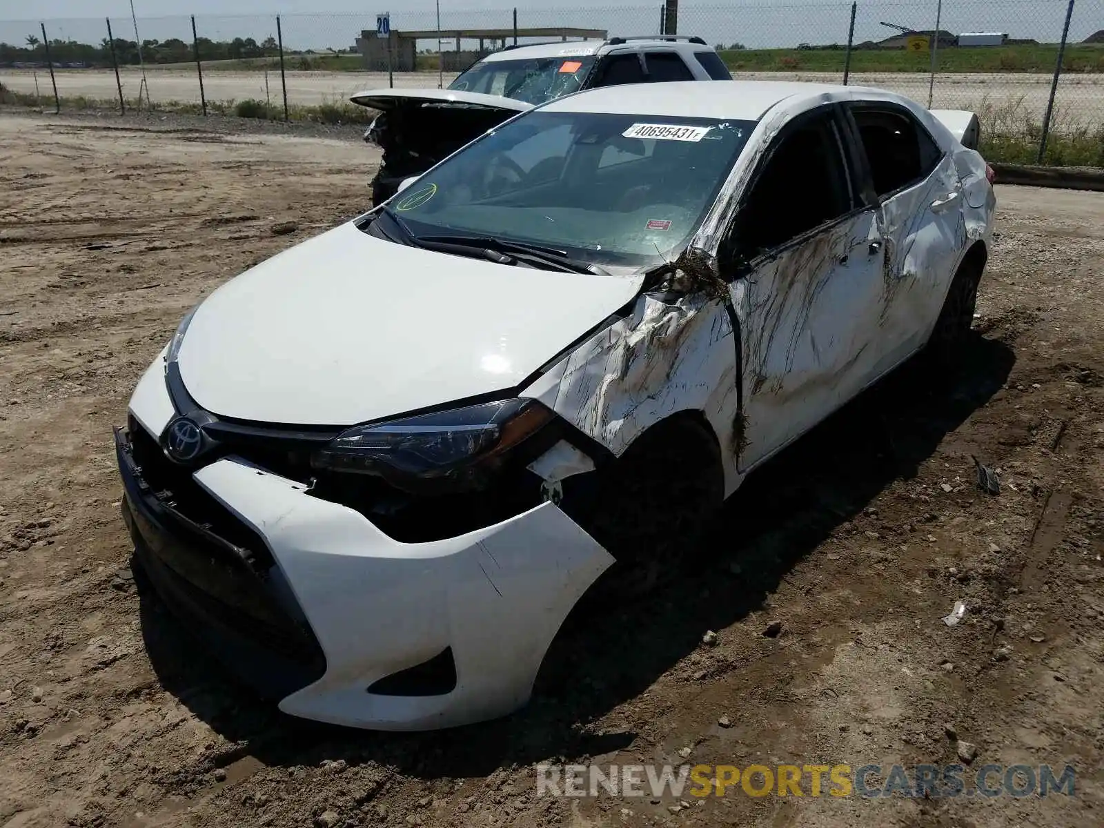 9 Photograph of a damaged car 5YFBURHE4KP944636 TOYOTA COROLLA 2019