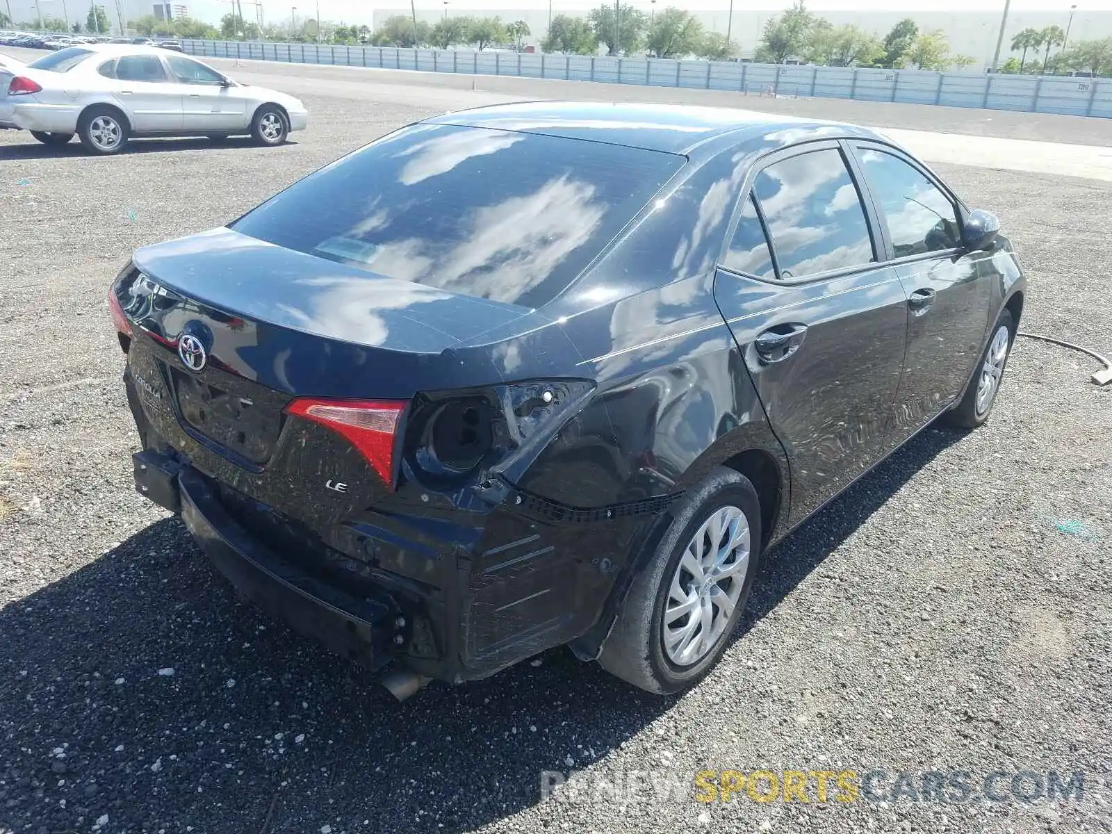 4 Photograph of a damaged car 5YFBURHE4KP944734 TOYOTA COROLLA 2019