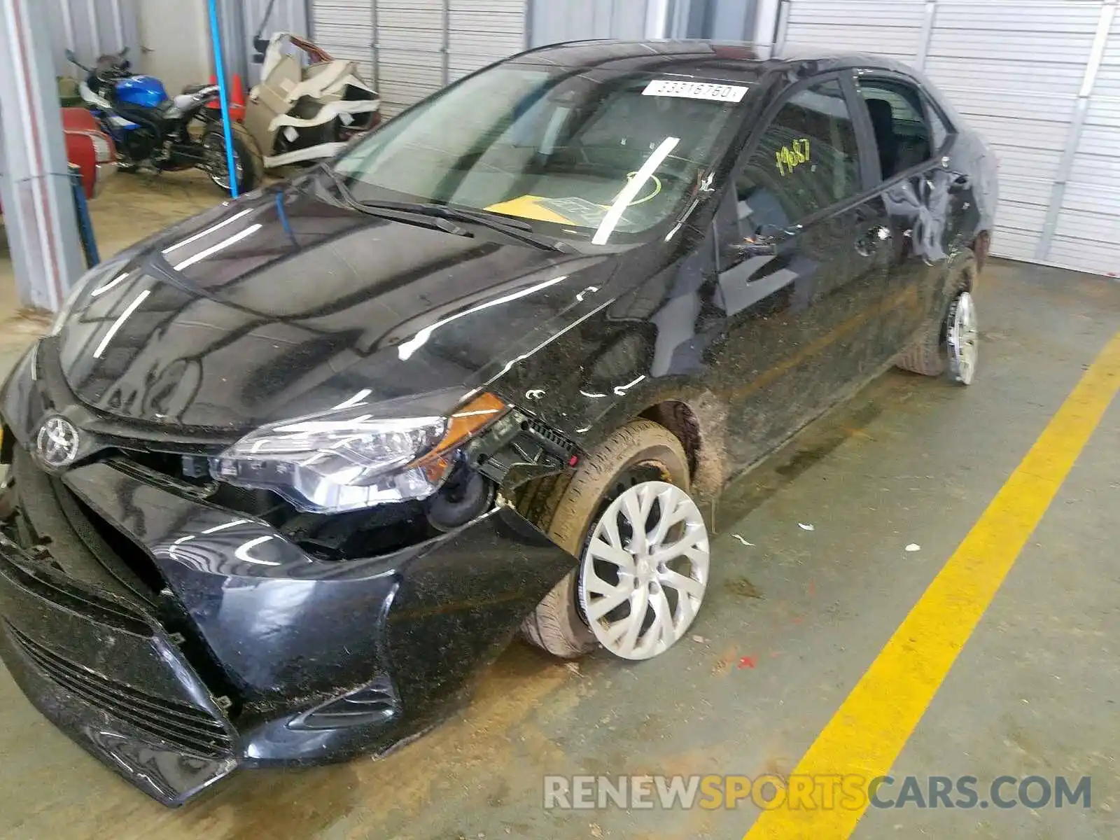 9 Photograph of a damaged car 5YFBURHE4KP944801 TOYOTA COROLLA 2019