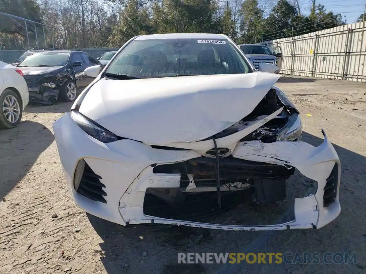 5 Photograph of a damaged car 5YFBURHE4KP945091 TOYOTA COROLLA 2019