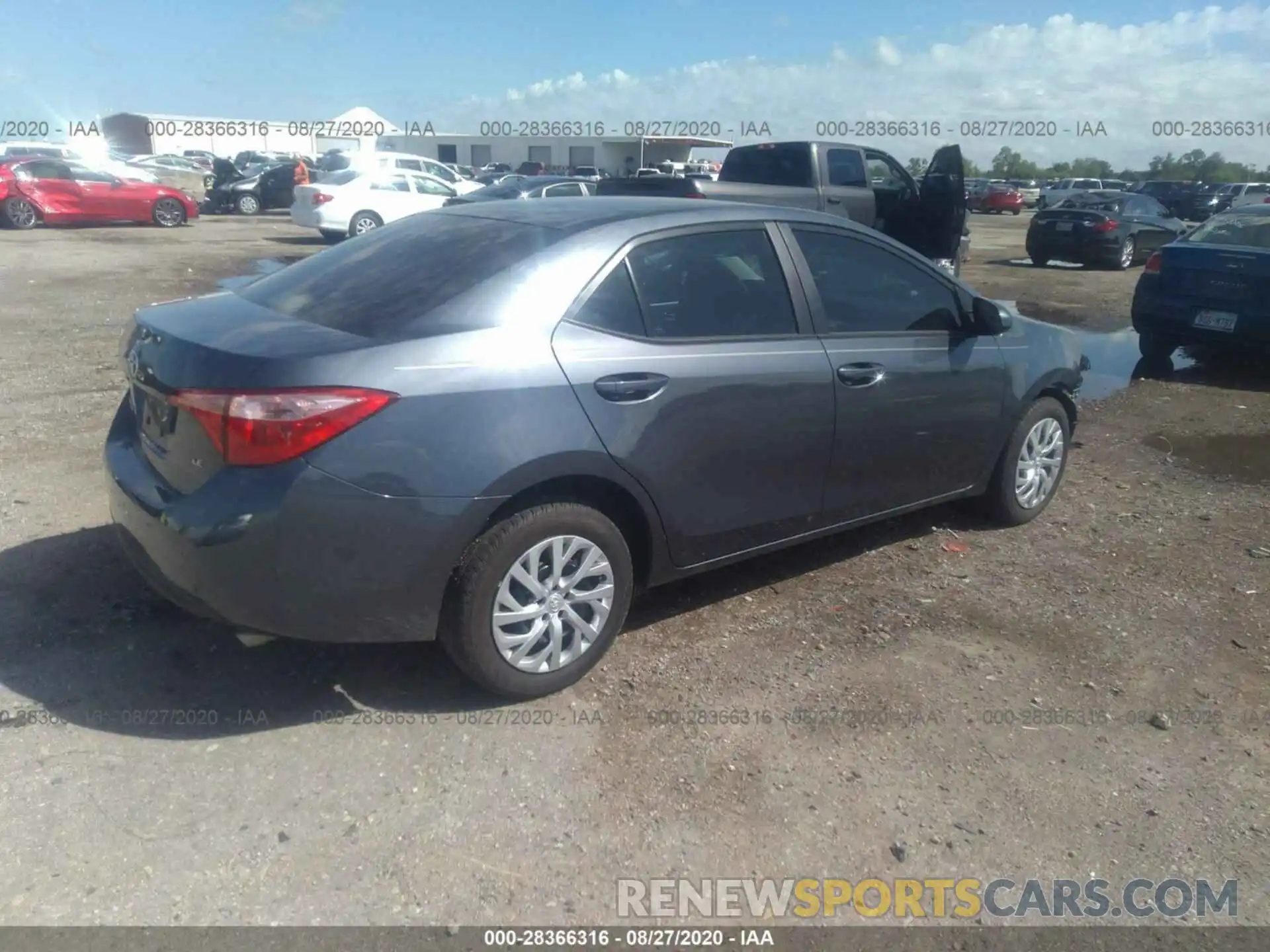 4 Photograph of a damaged car 5YFBURHE4KP945446 TOYOTA COROLLA 2019