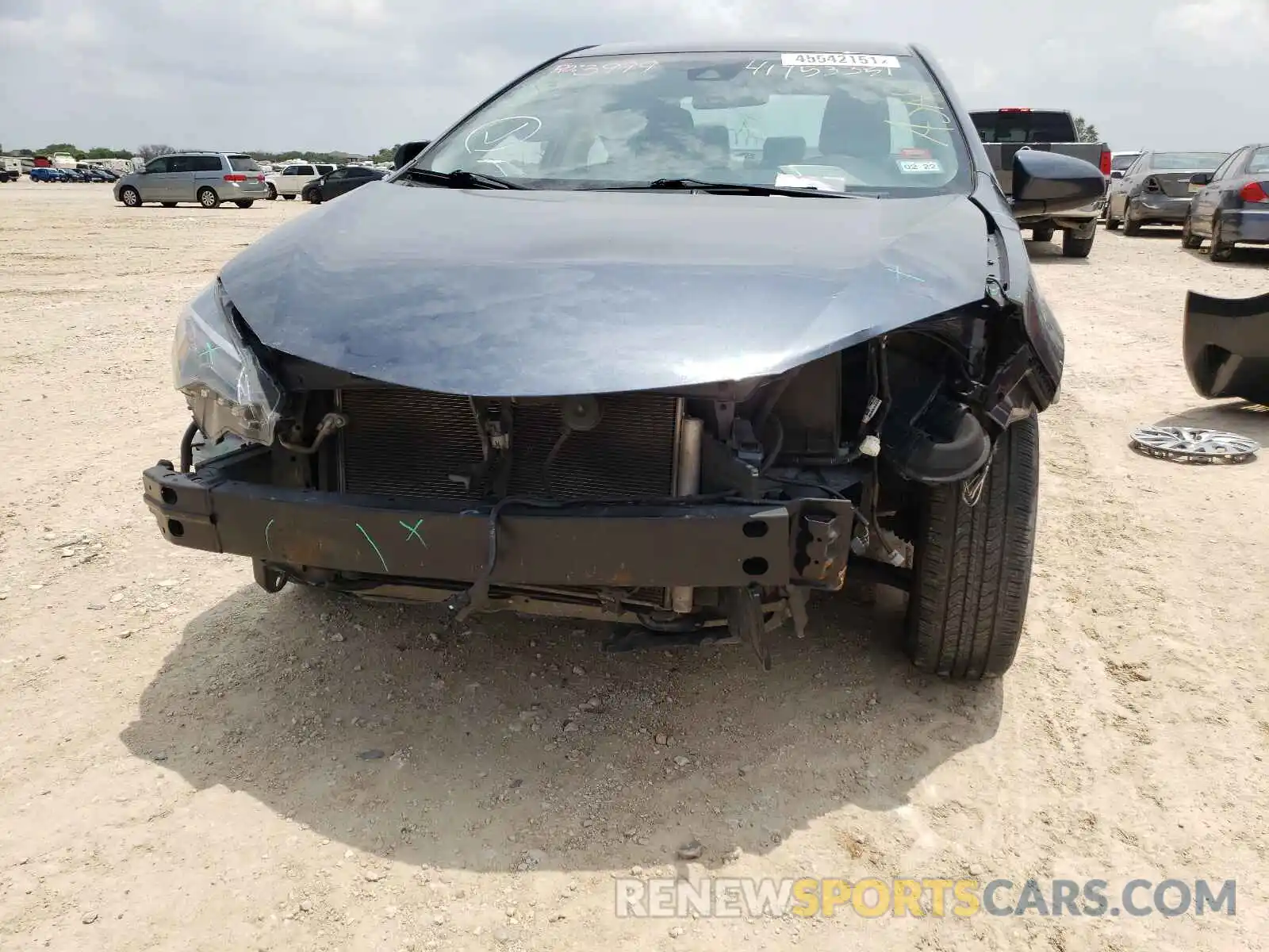 9 Photograph of a damaged car 5YFBURHE4KP946399 TOYOTA COROLLA 2019