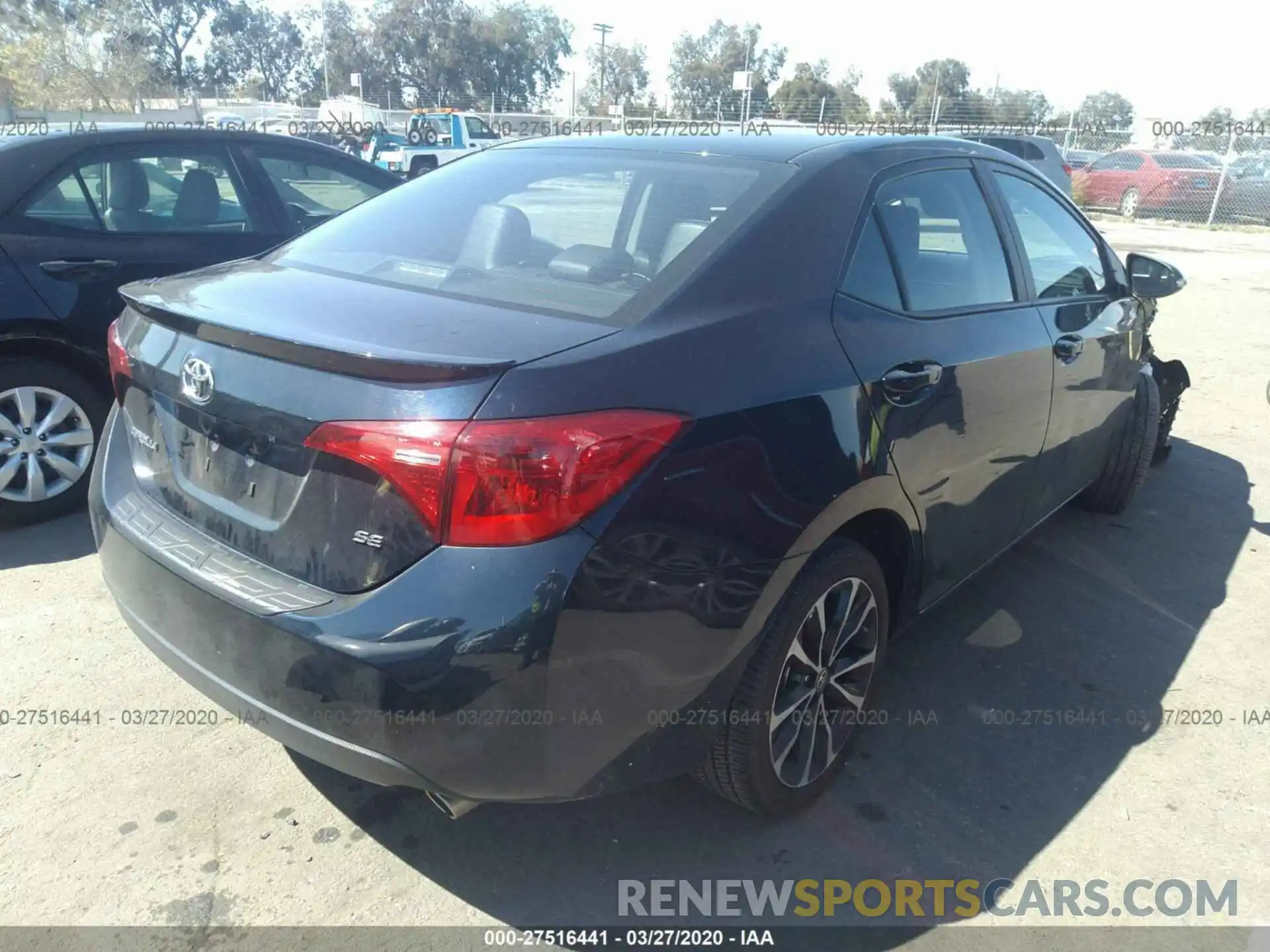 4 Photograph of a damaged car 5YFBURHE4KP947715 TOYOTA COROLLA 2019