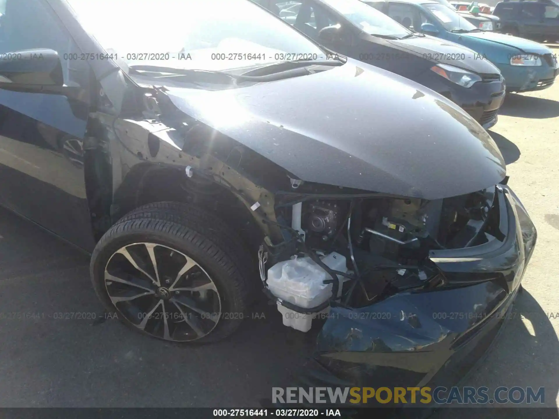 6 Photograph of a damaged car 5YFBURHE4KP947715 TOYOTA COROLLA 2019