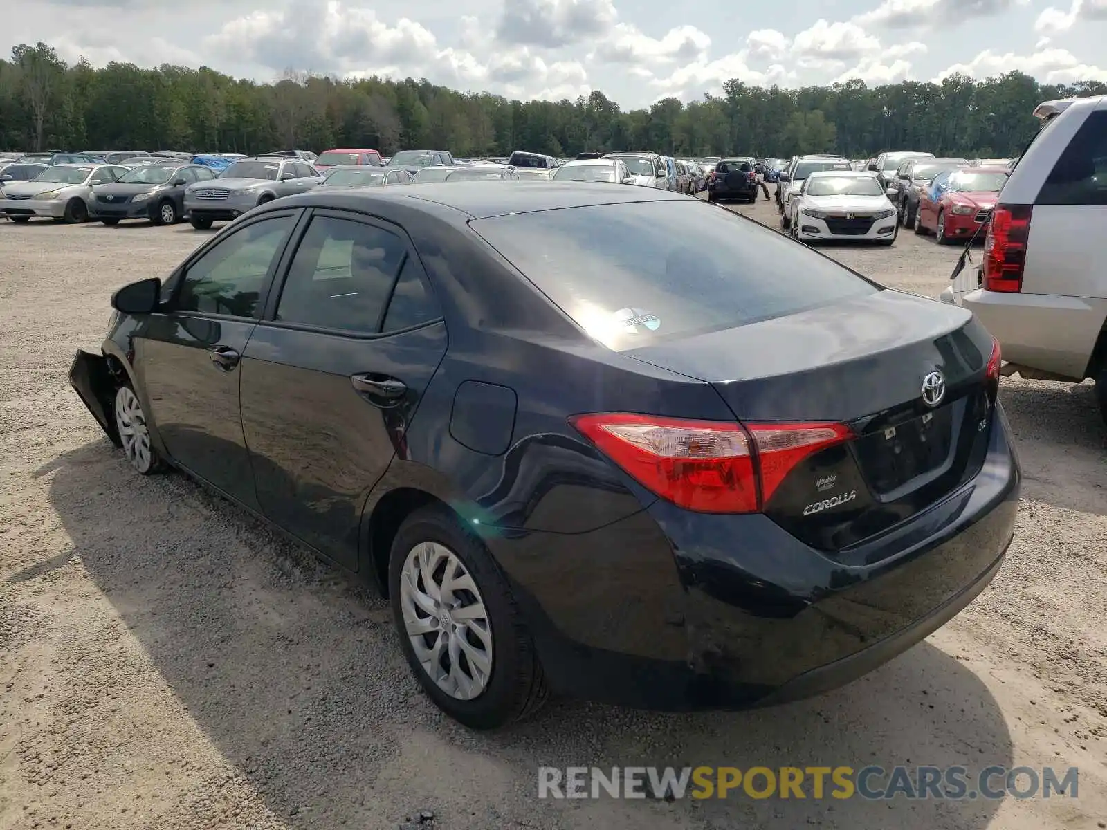 3 Photograph of a damaged car 5YFBURHE4KP948038 TOYOTA COROLLA 2019