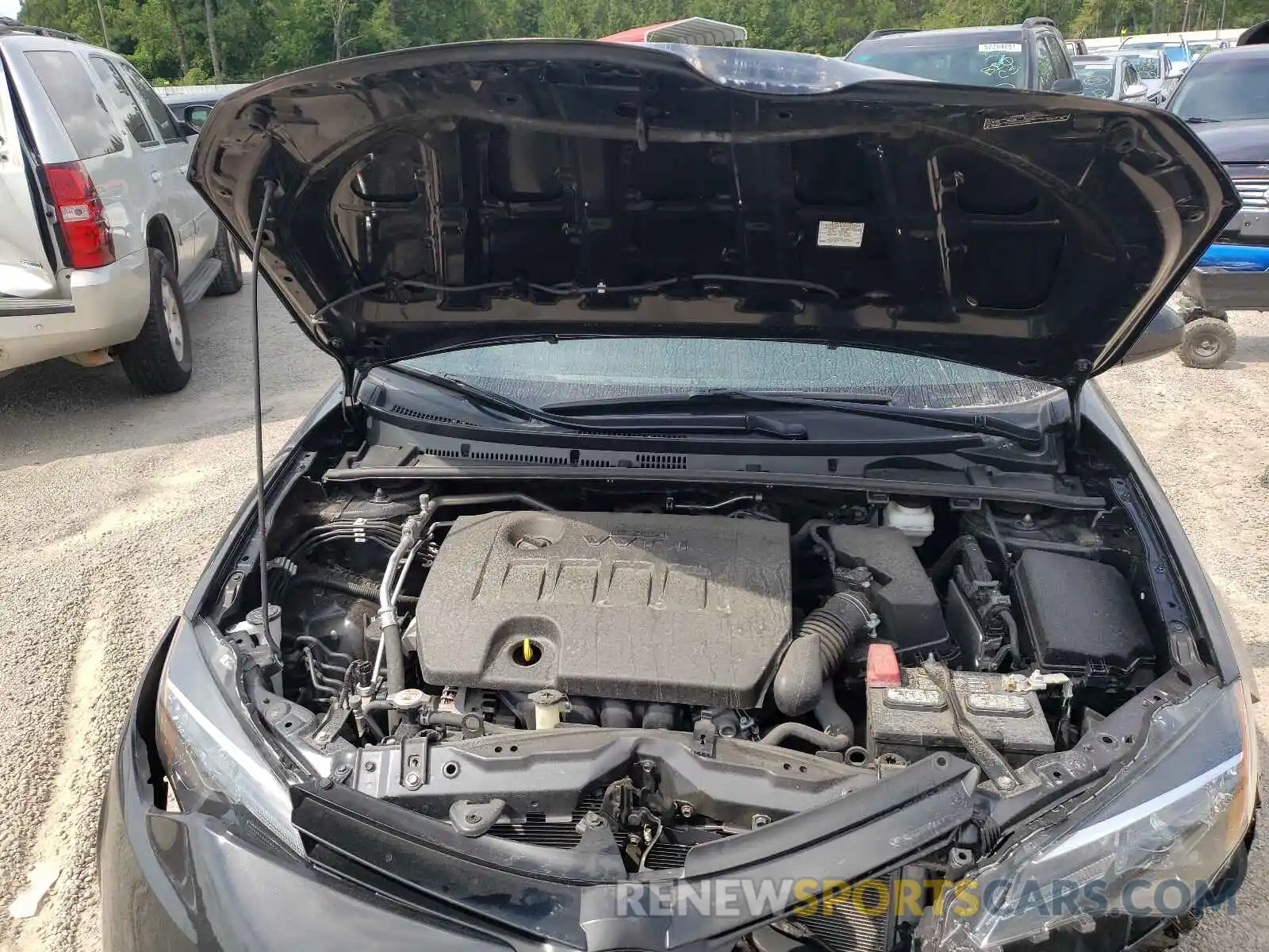 7 Photograph of a damaged car 5YFBURHE4KP948038 TOYOTA COROLLA 2019