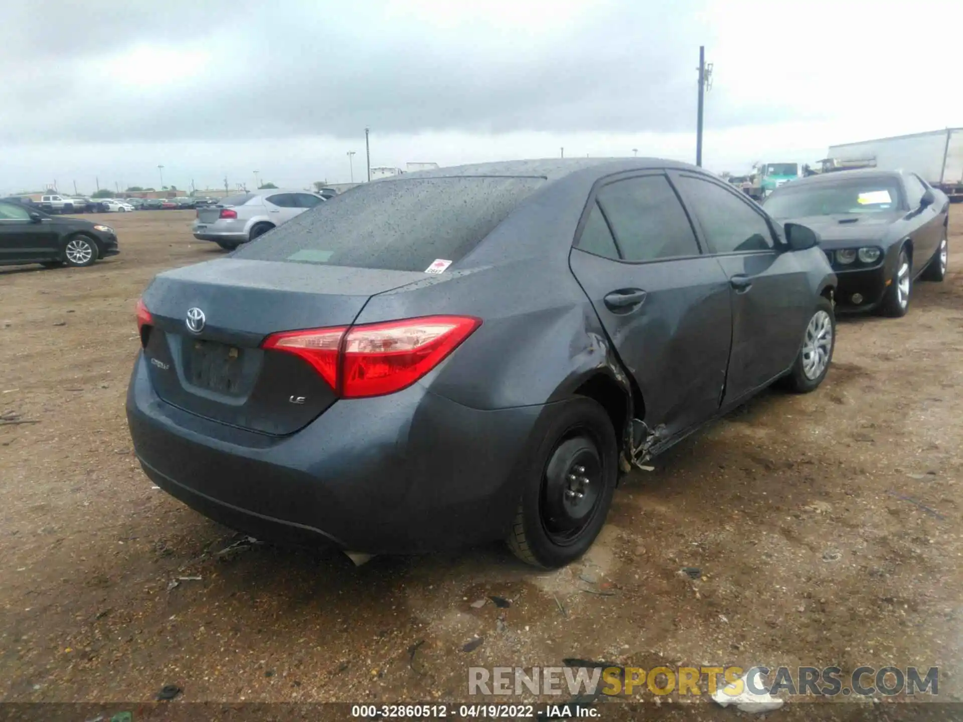 4 Photograph of a damaged car 5YFBURHE4KP948251 TOYOTA COROLLA 2019